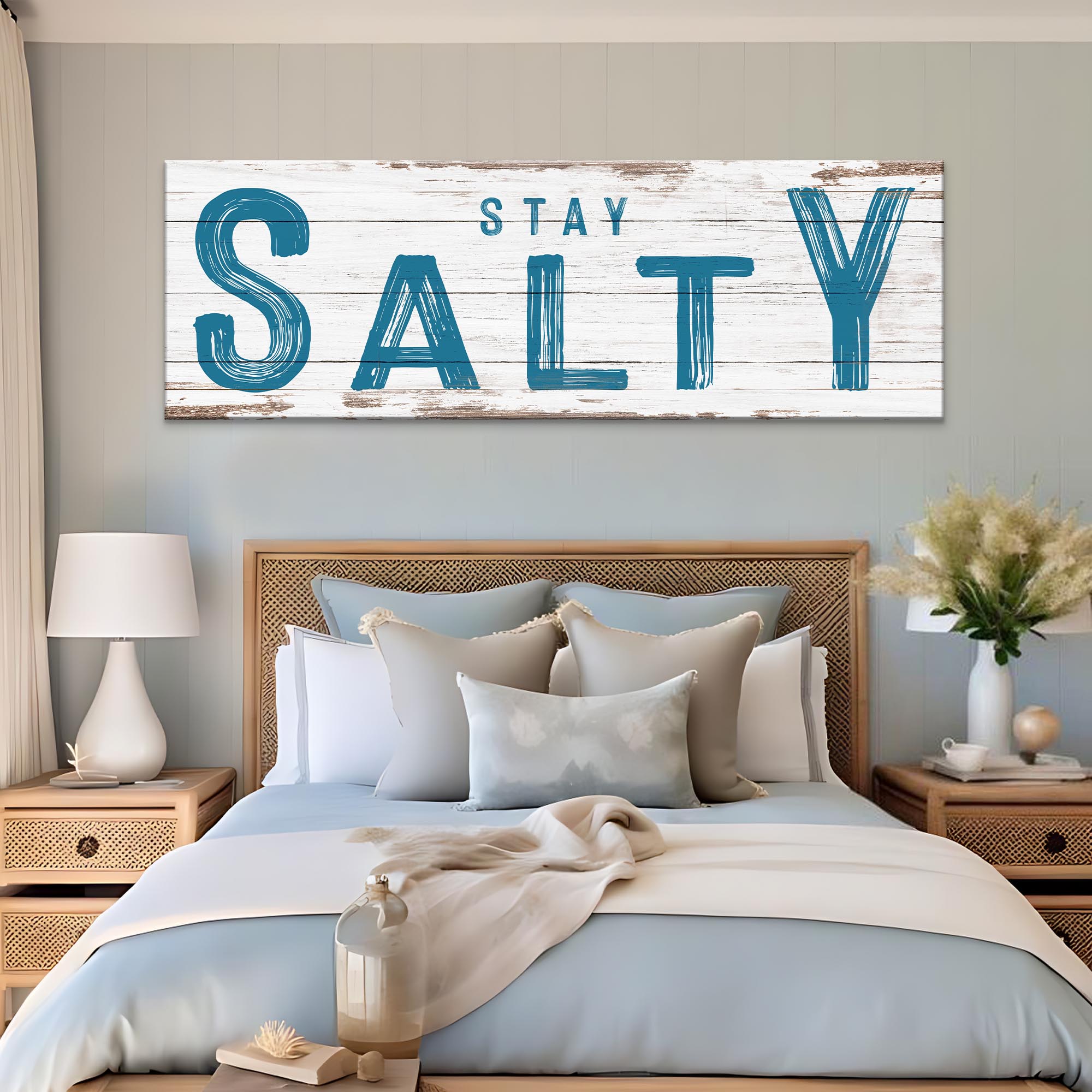 Stay Salty Coastal Sign V on sale at MyriadMart