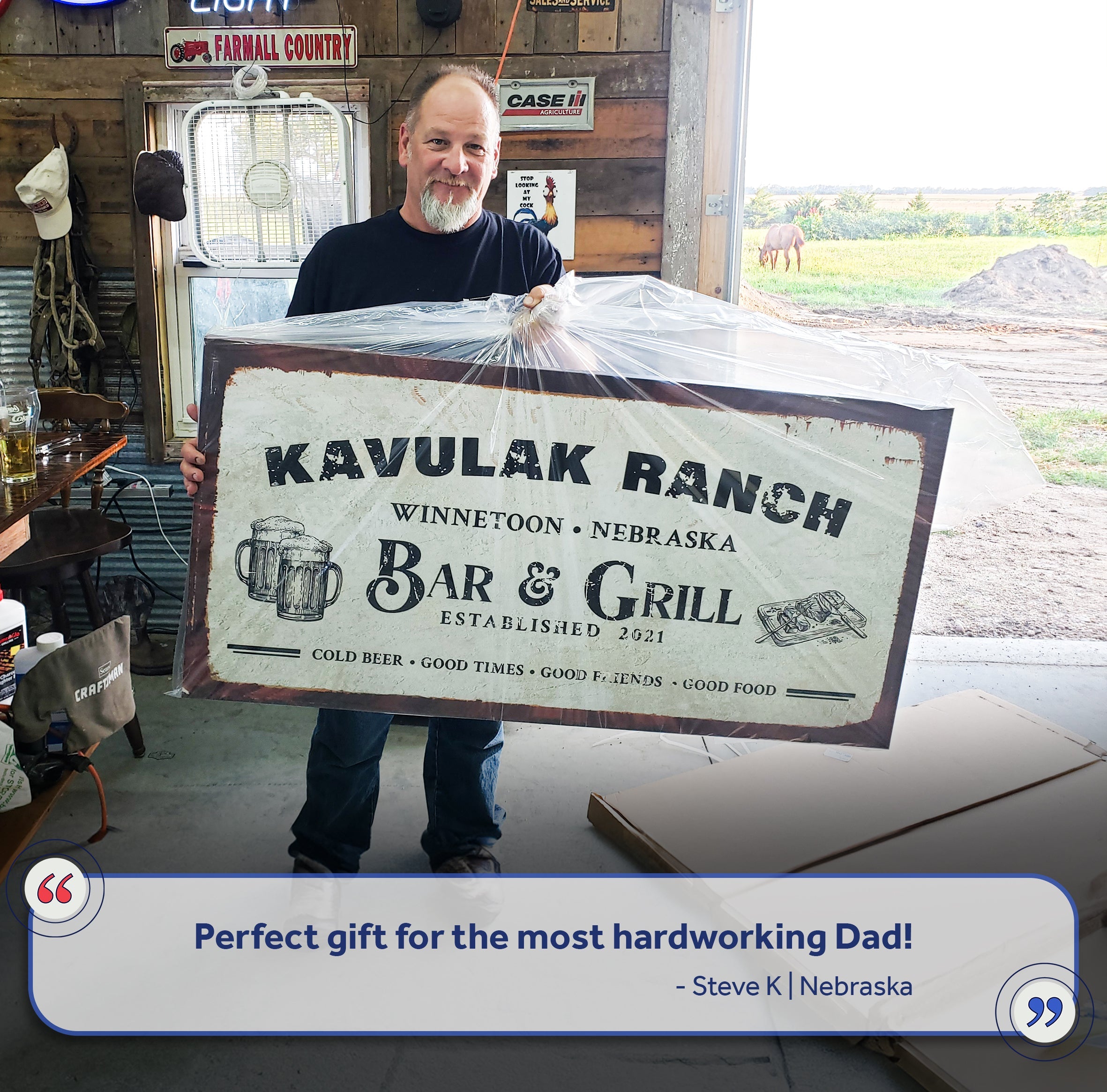 Bar and Grill Sign VIII on sale at MyriadMart