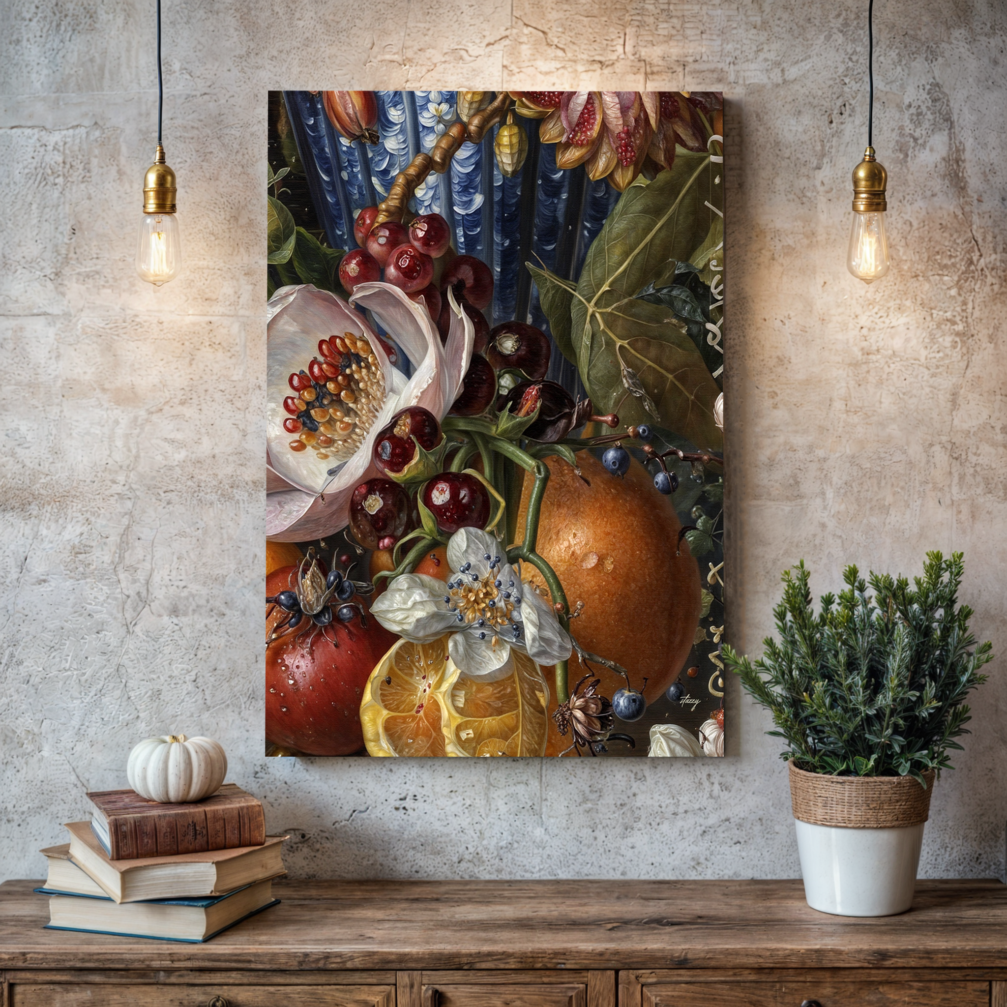 Canvas Print: "Baroque Bounty III" on sale at MyriadMart