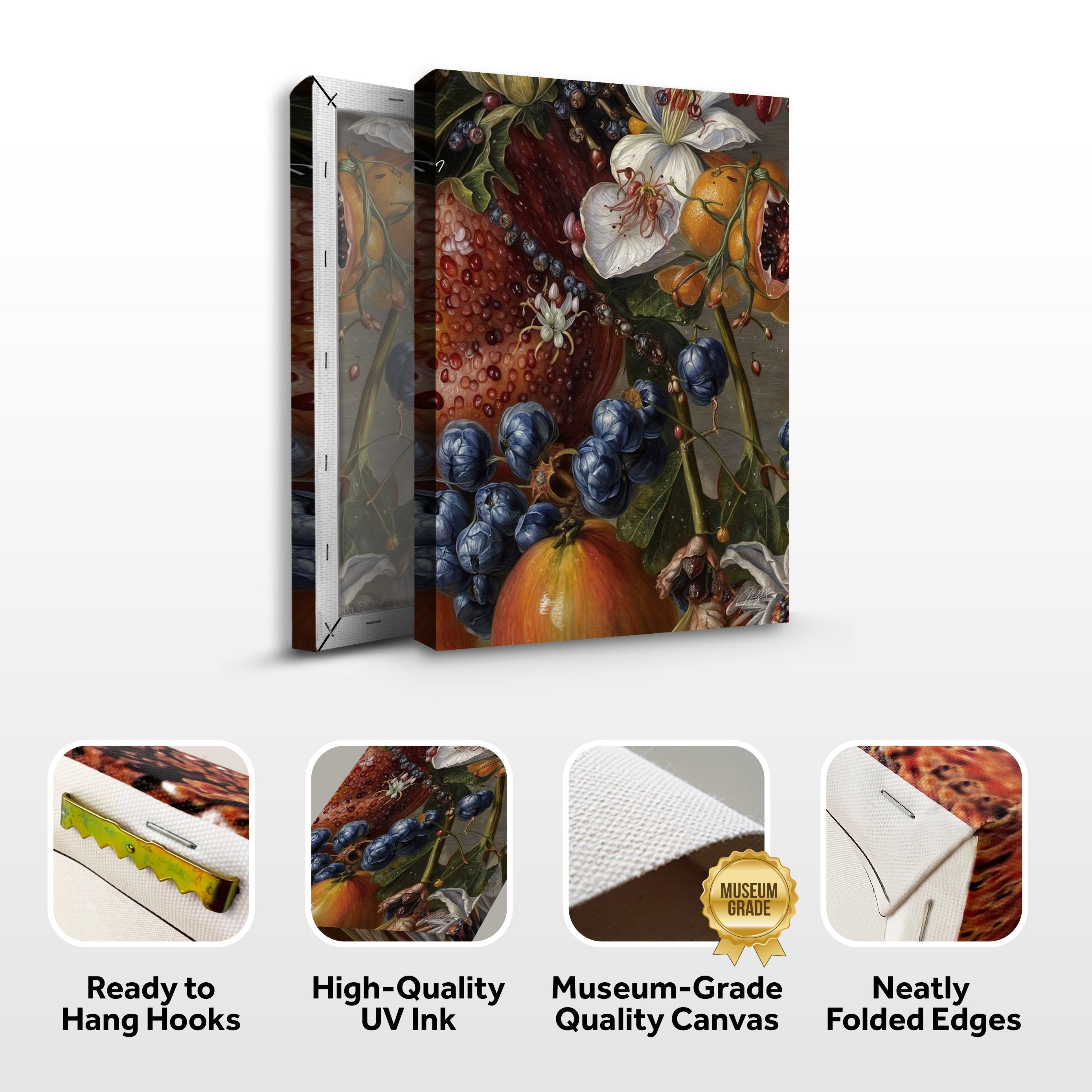 Canvas Print: "Baroque Bounty" on sale at MyriadMart