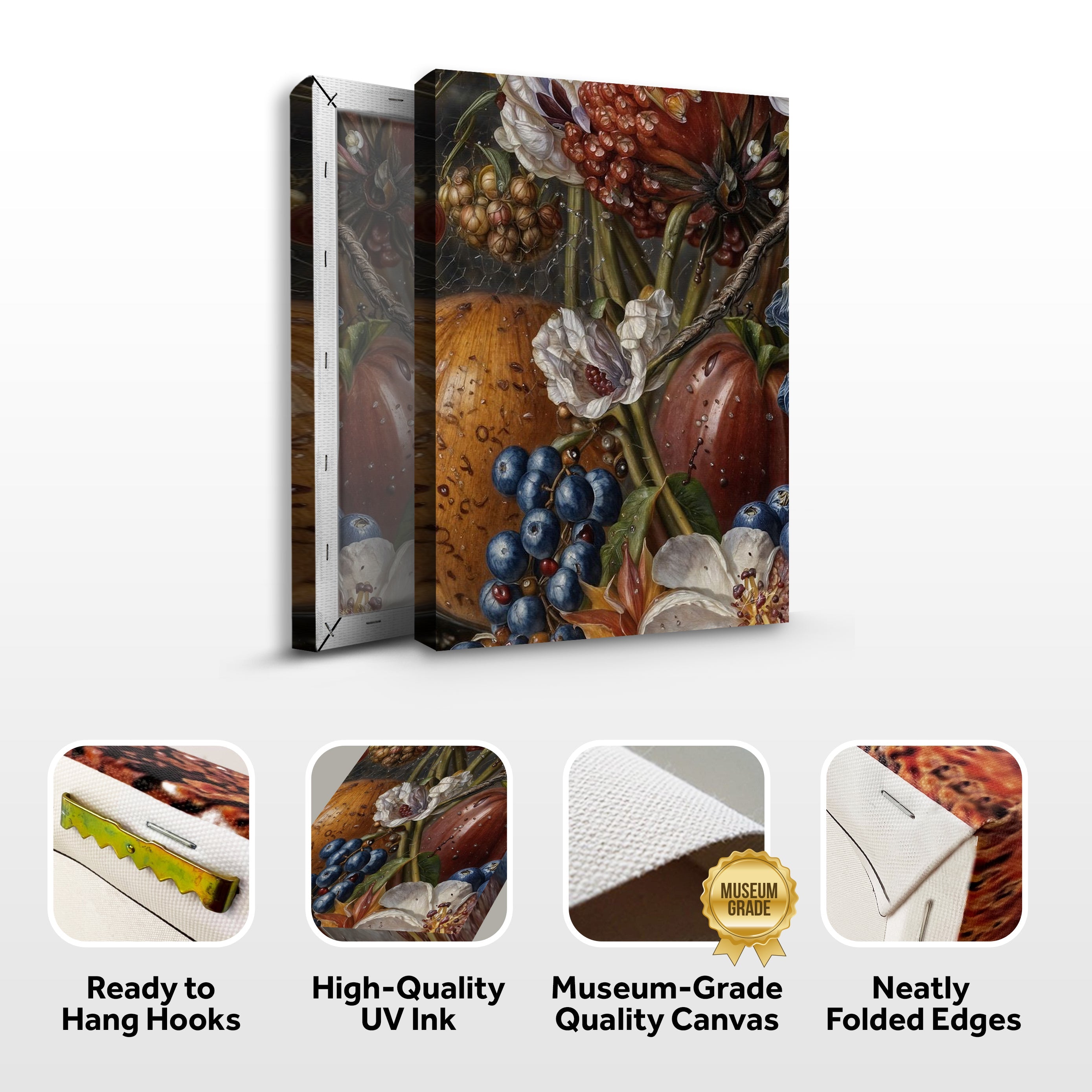 Canvas Print: "Baroque Bounty II" on sale at MyriadMart