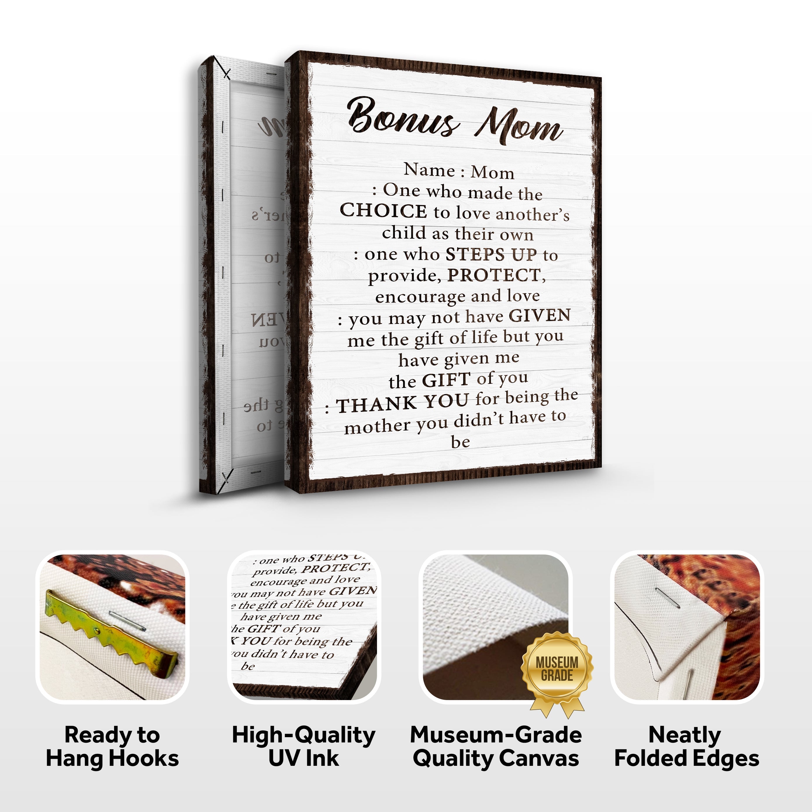 Bonus Mom Customized Sign II on sale at MyriadMart