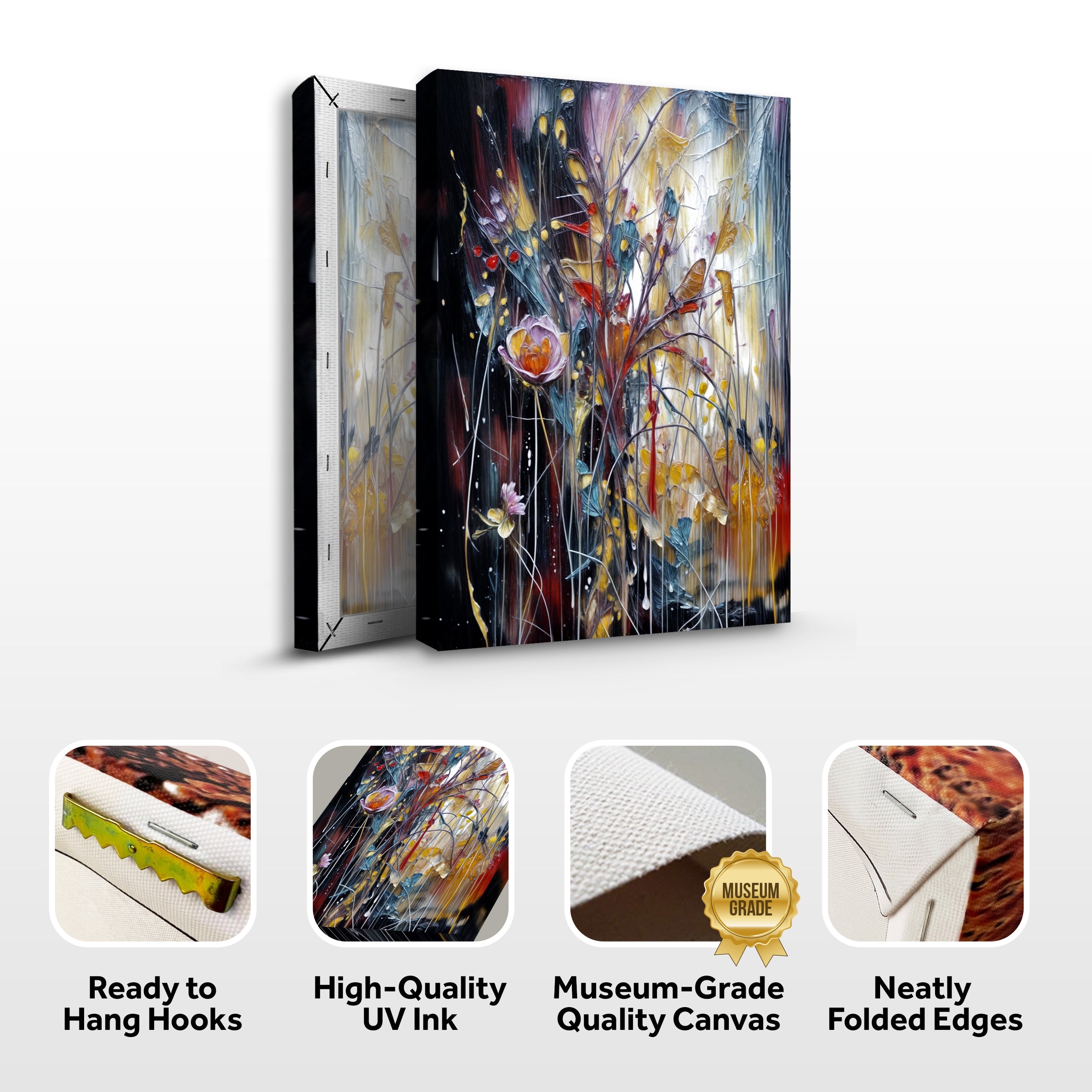 Abstract Bright Radiance Wall Art on sale at MyriadMart