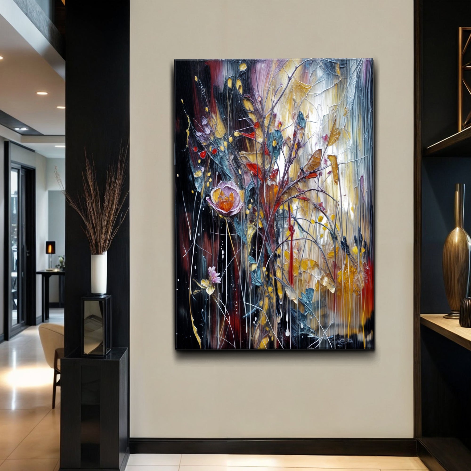 Abstract Bright Radiance Wall Art on sale at MyriadMart