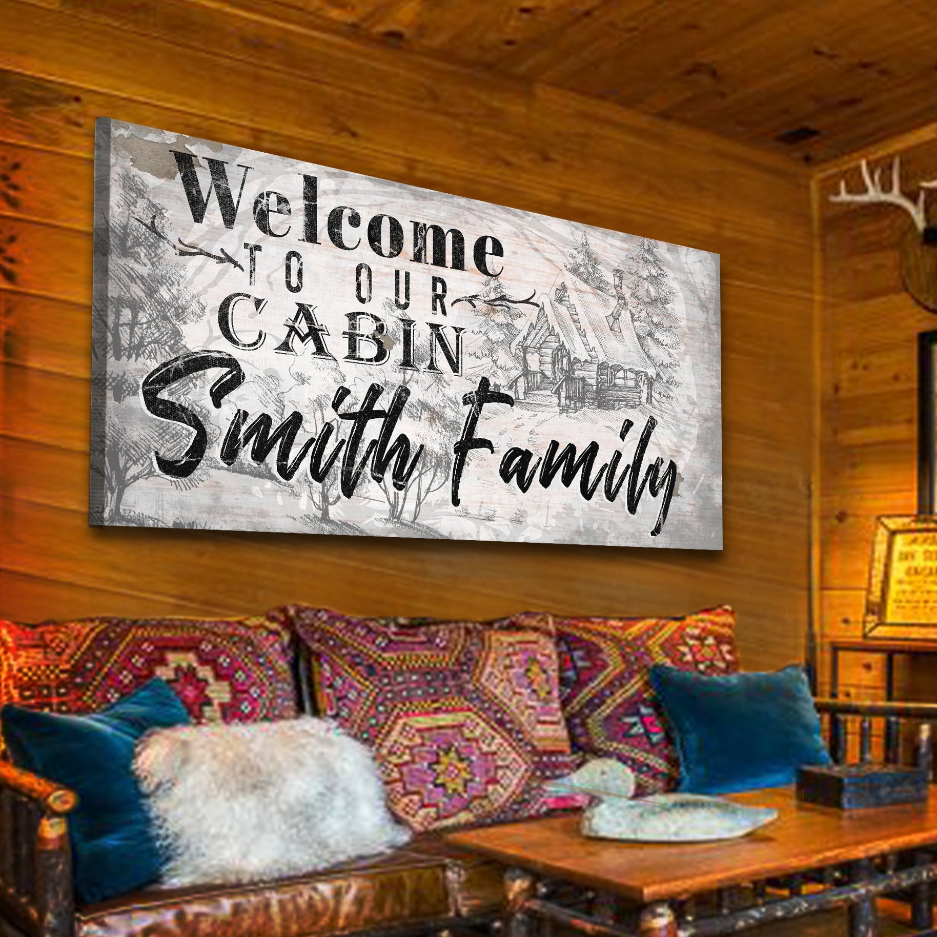 Our Cabin Sign on sale at MyriadMart