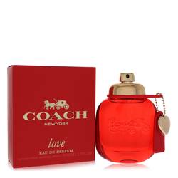 Coach Love Eau De Parfum Spray red packaging By Coach on sale at MyriadMart