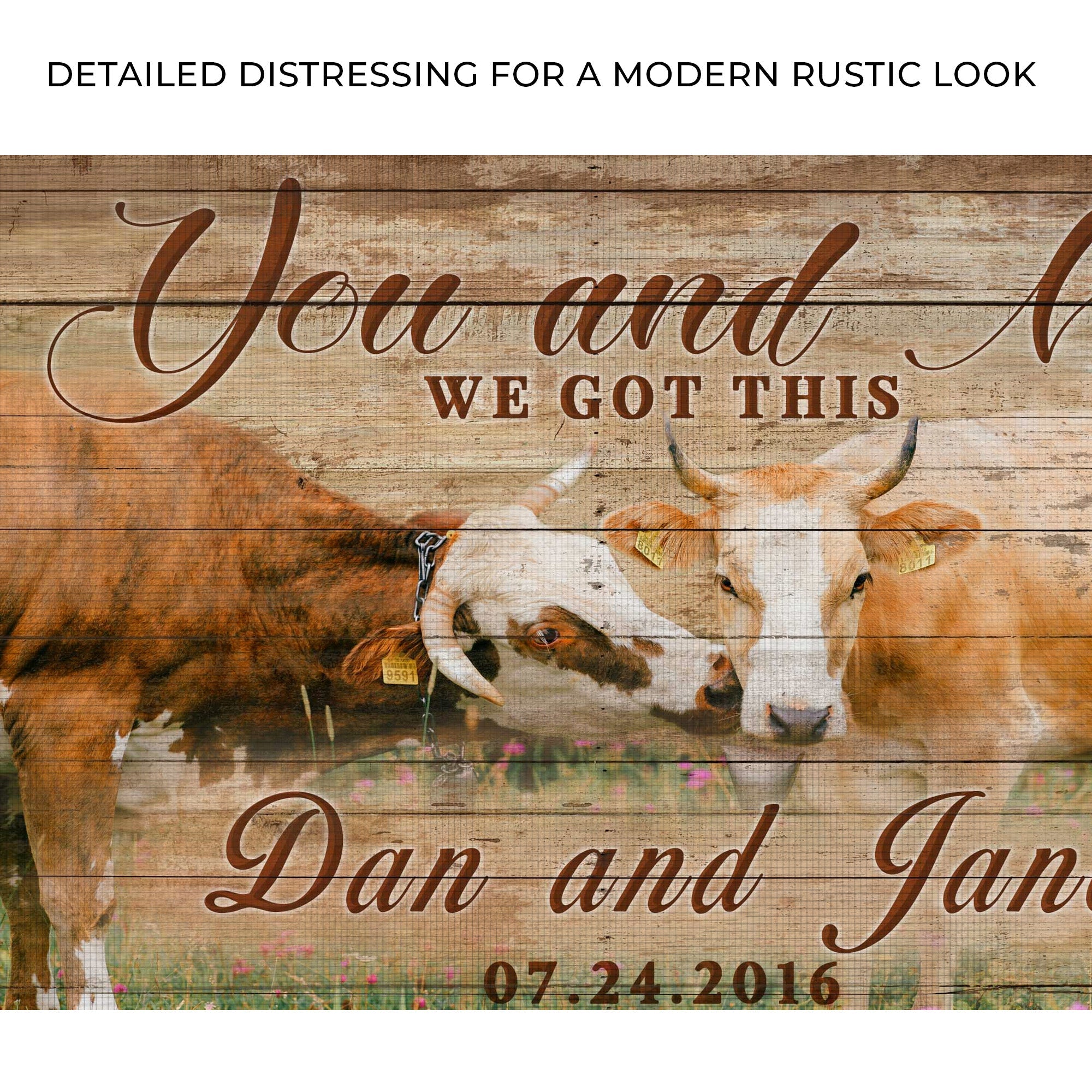 We Got This Couple Cattle Sign on sale at MyriadMart