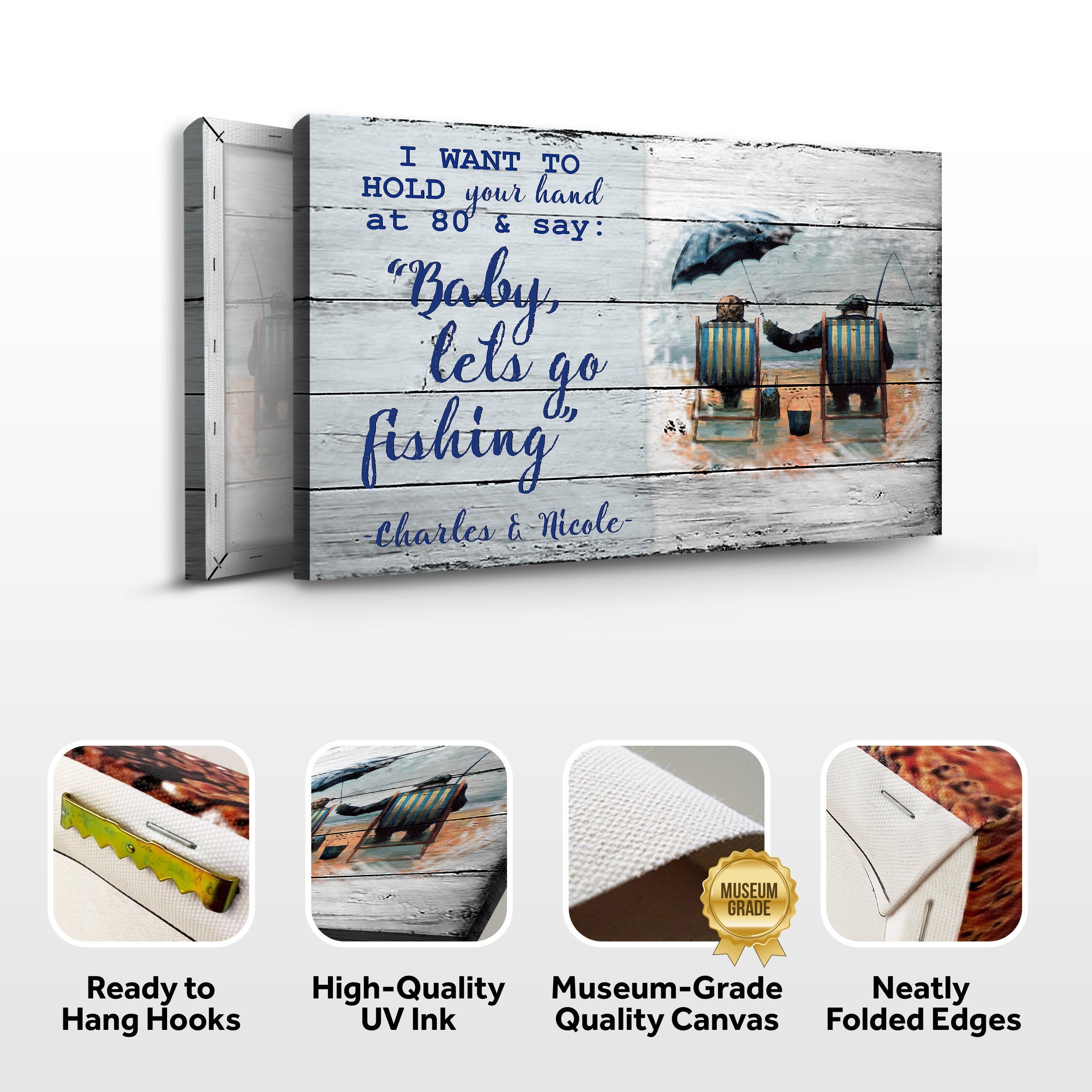 Hold Your Hand at 80 Sign on sale at MyriadMart