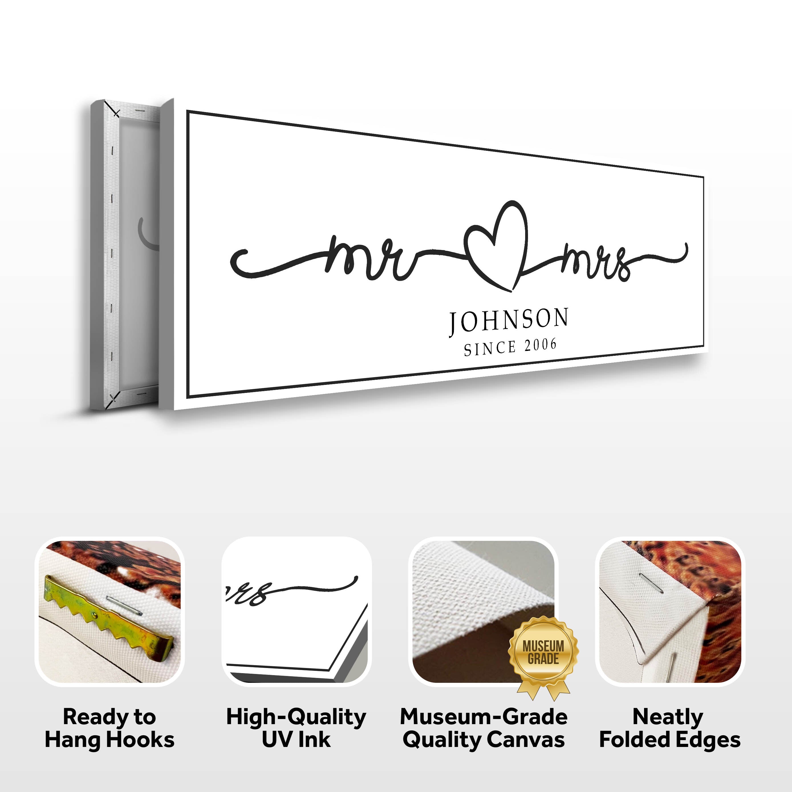 Mr. And Mrs. Sign on sale at MyriadMart