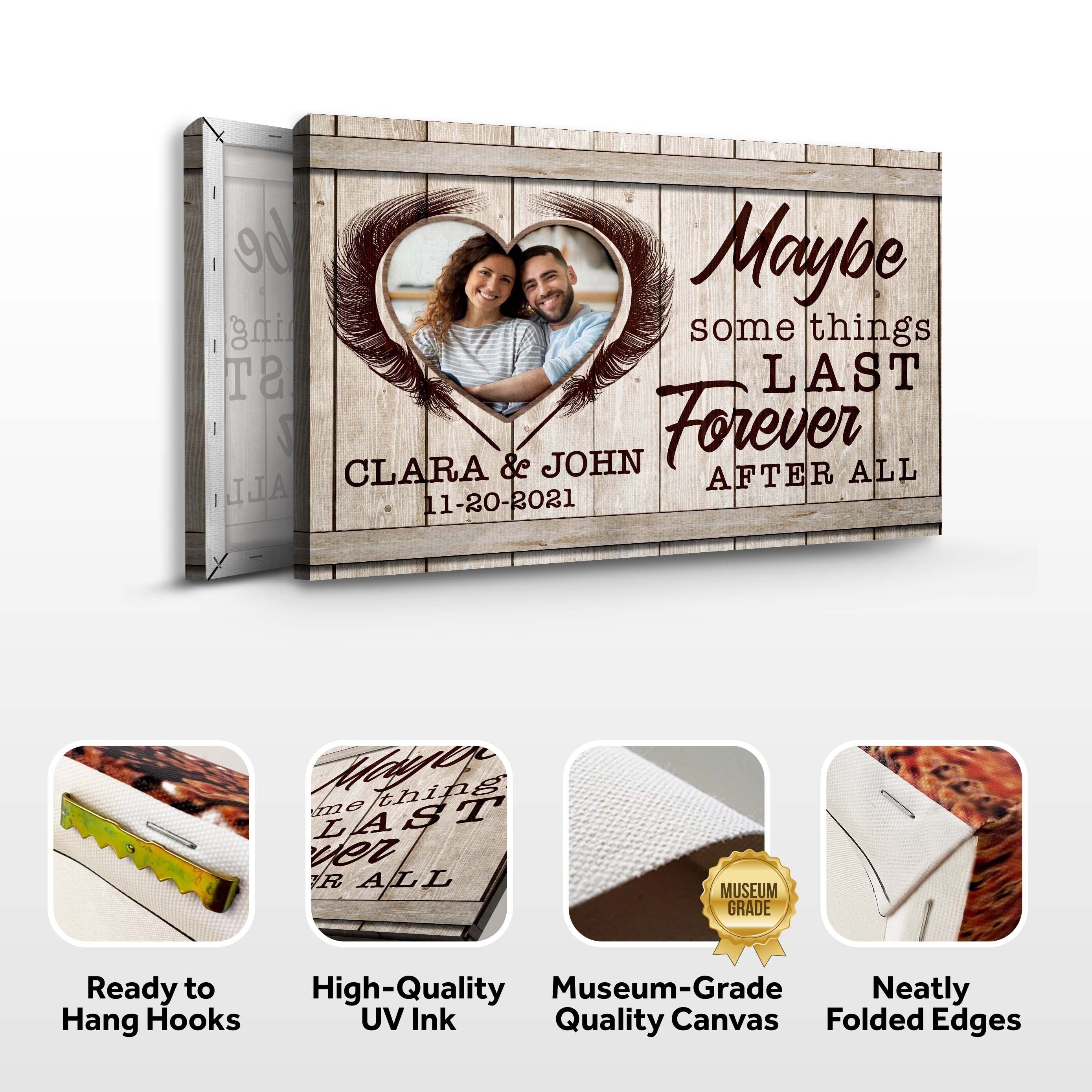 Maybe Some Things Last Forever After All Sign II on sale at MyriadMart