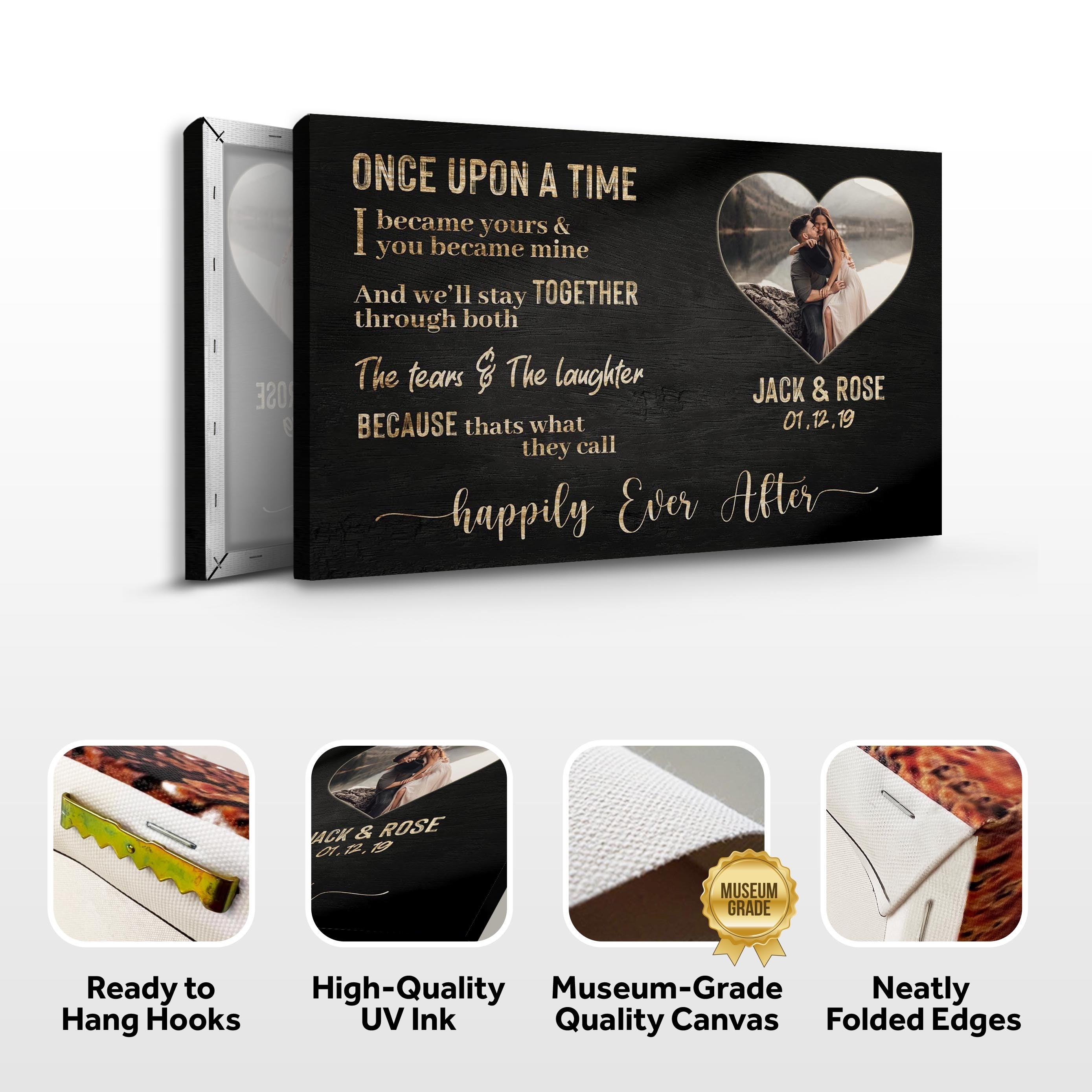 Happily Ever After Couple Sign III on sale at MyriadMart