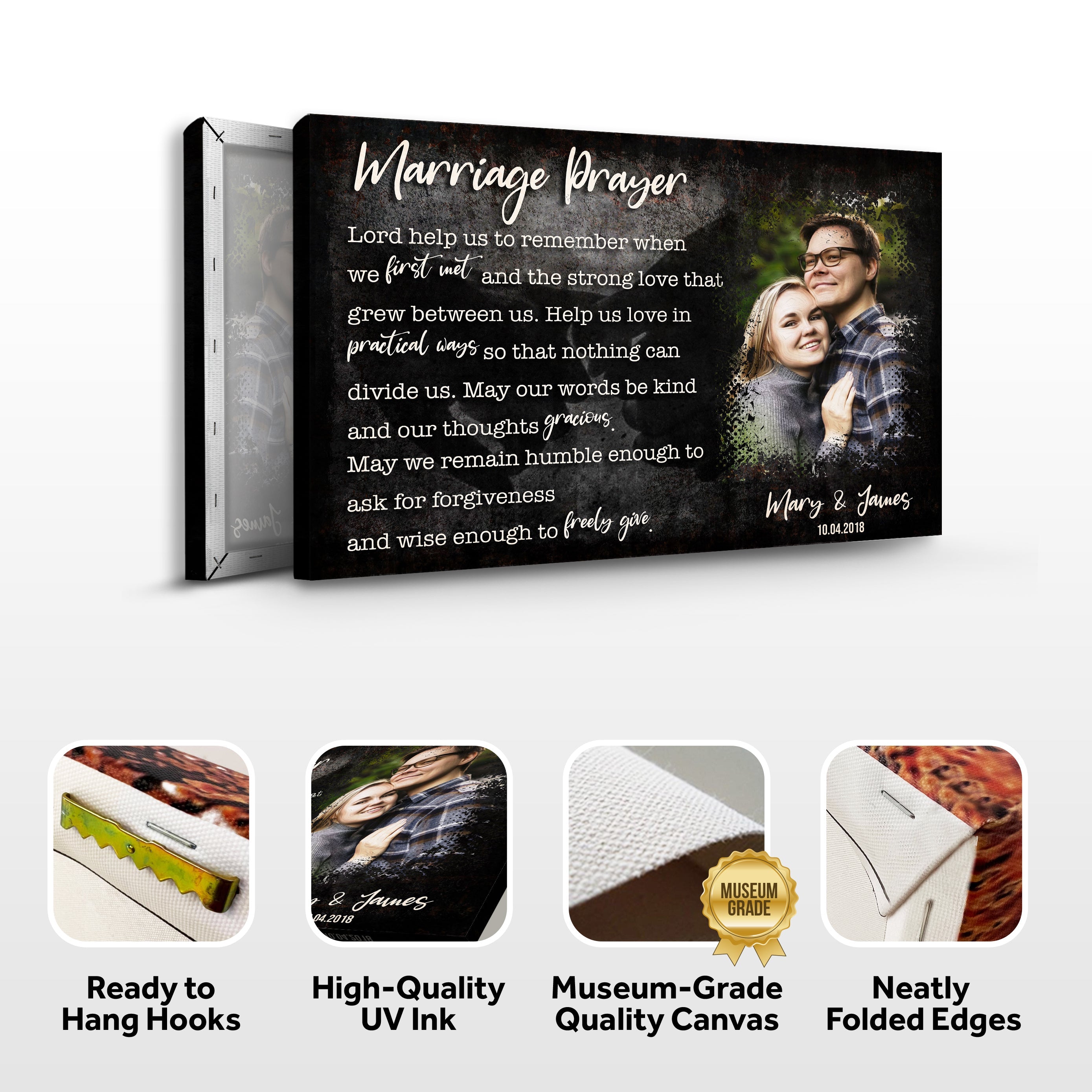 Marriage Prayer Couple Sign on sale at MyriadMart