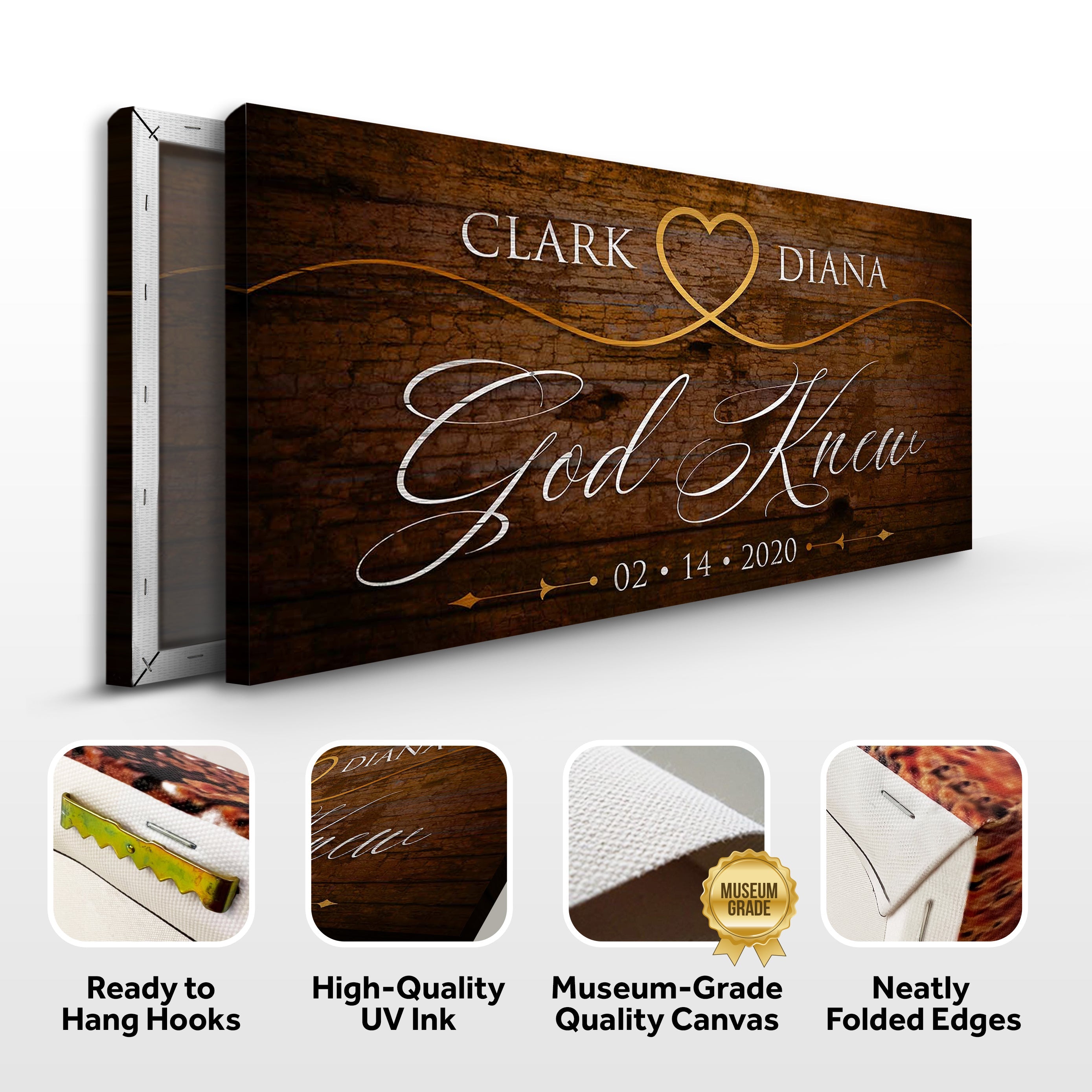 God Knew Sign II on sale at MyriadMart