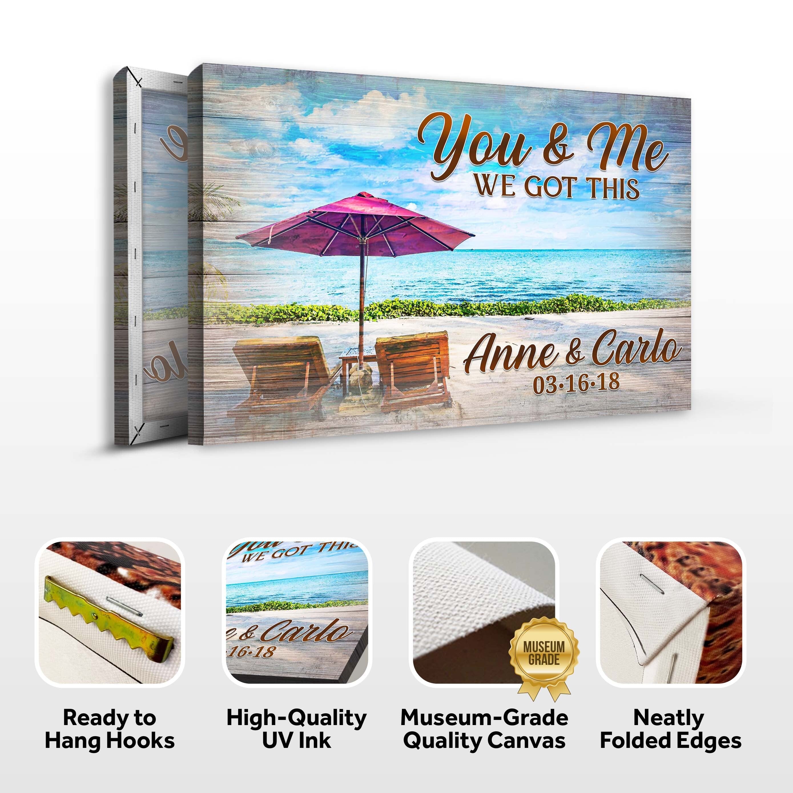 We Got This Couple Beach Sign on sale at MyriadMart