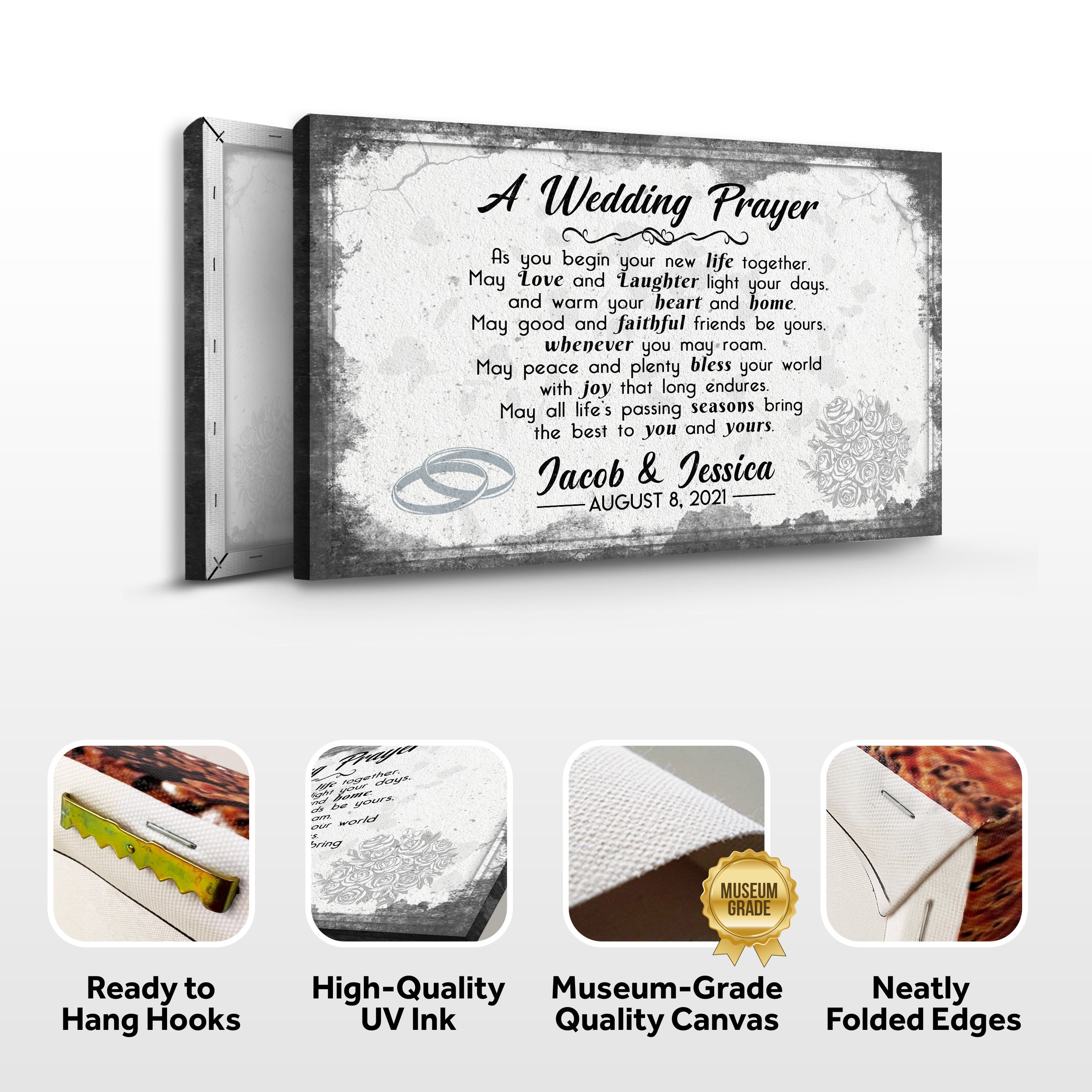 A Wedding Prayer Sign on sale at MyriadMart