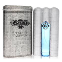 Cuba Prestige Platinum Eau De Toilette Spray By Fragluxe - MyriadMart