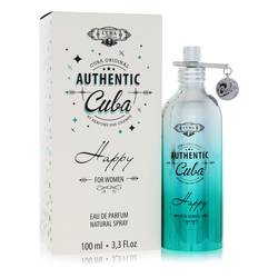 Cuba Authentic Happy Eau De Parfum Spray By Fragluxe on sale at MyriadMart