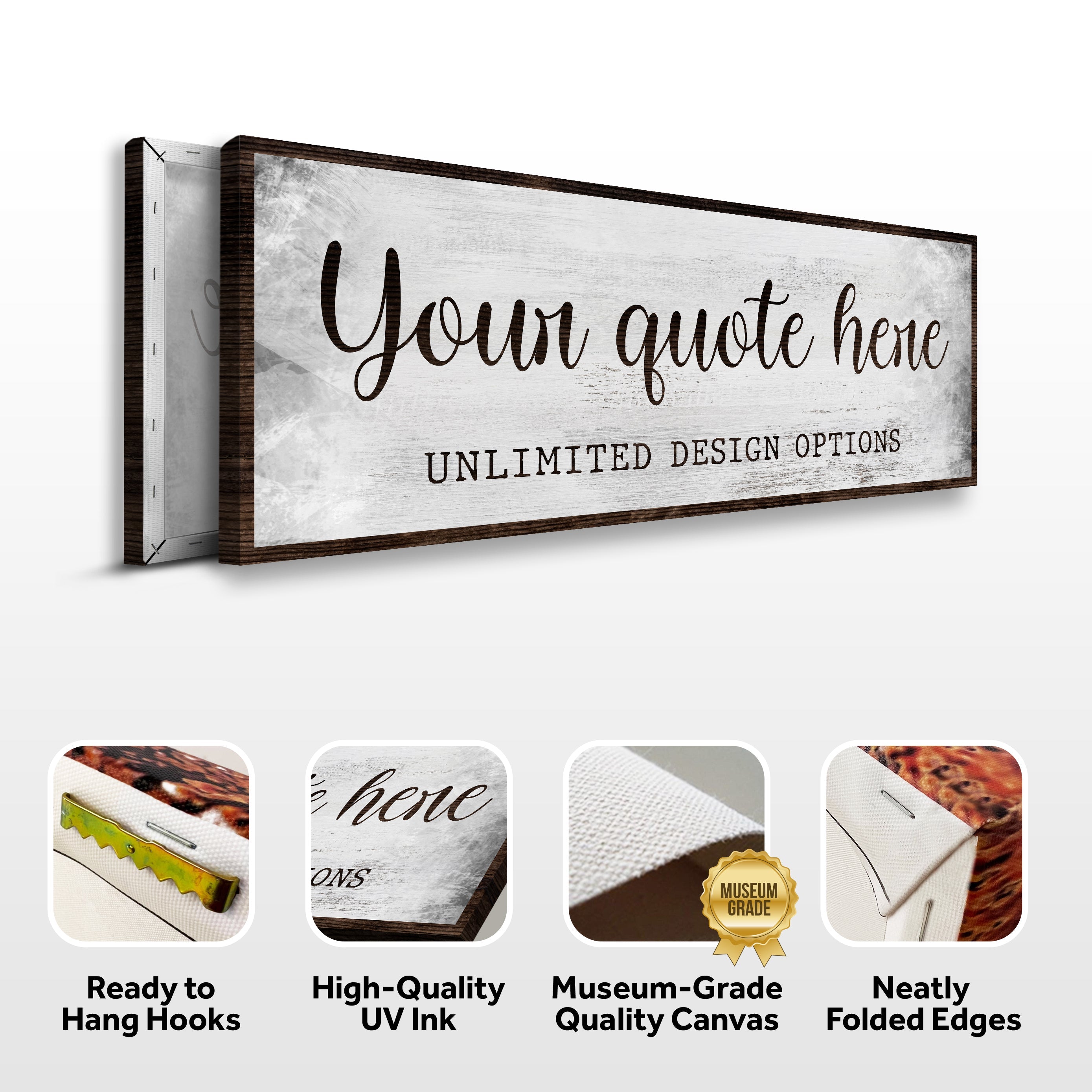 Custom Quote Sign on sale at MyriadMart