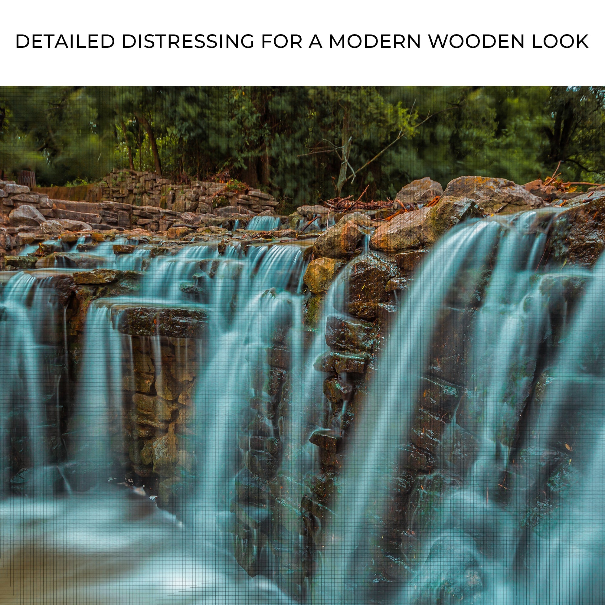 Cascading Waterfall Canvas Wall Art on sale at MyriadMart