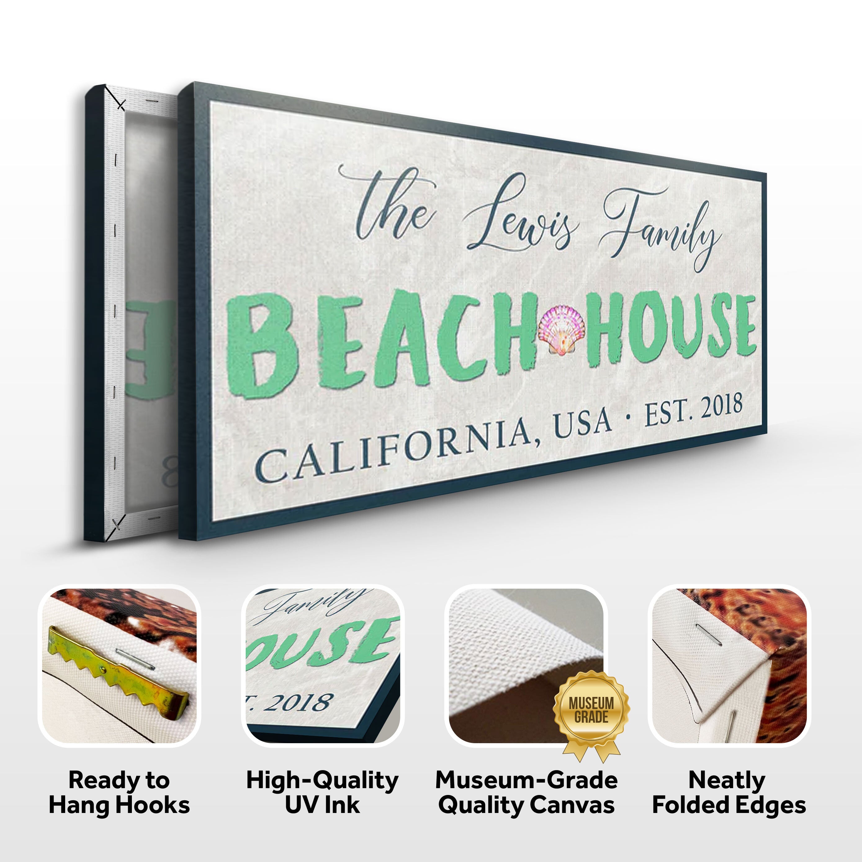 Beach House Sign III on sale at MyriadMart