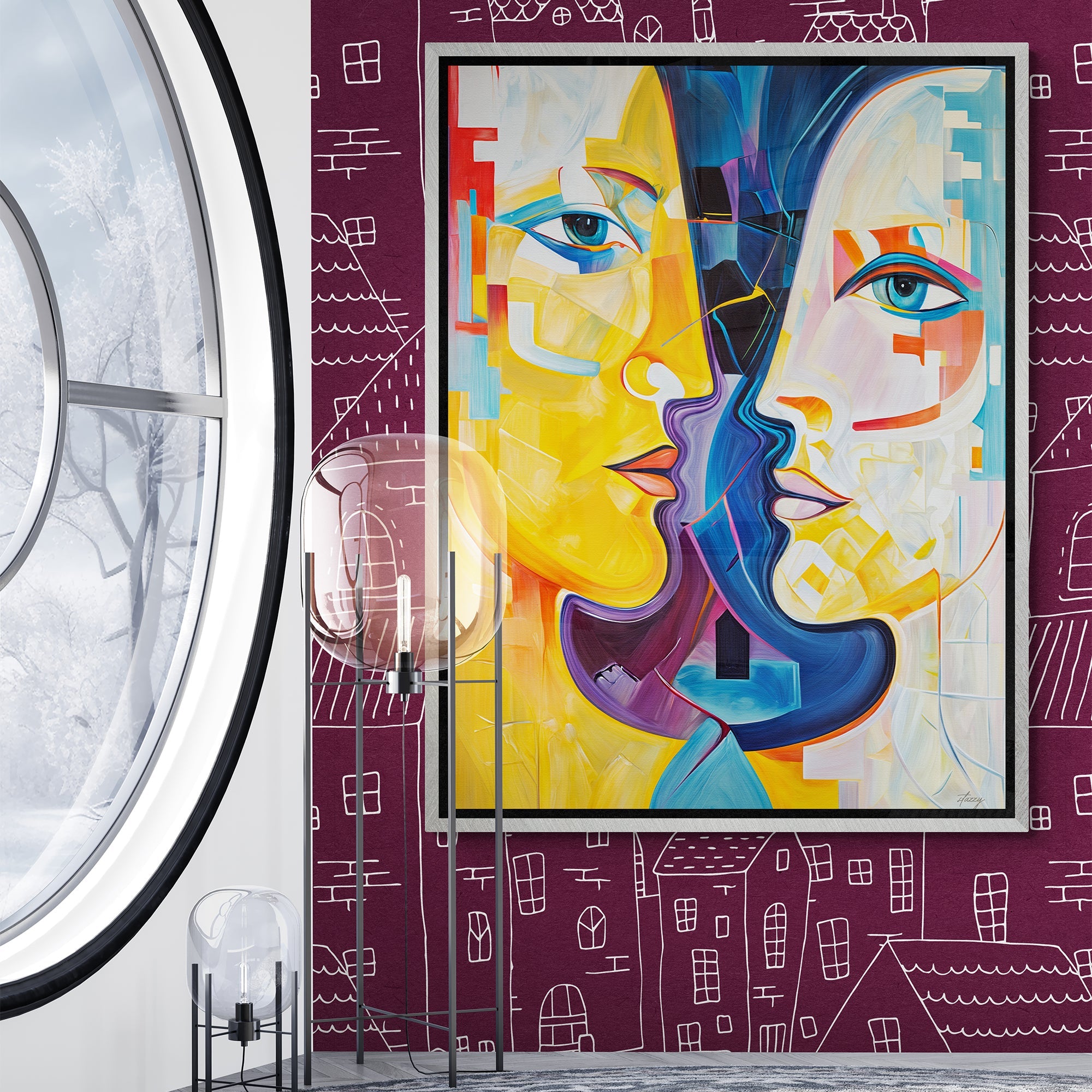 Canvas Print: "Chromatic Souls" on sale at MyriadMart