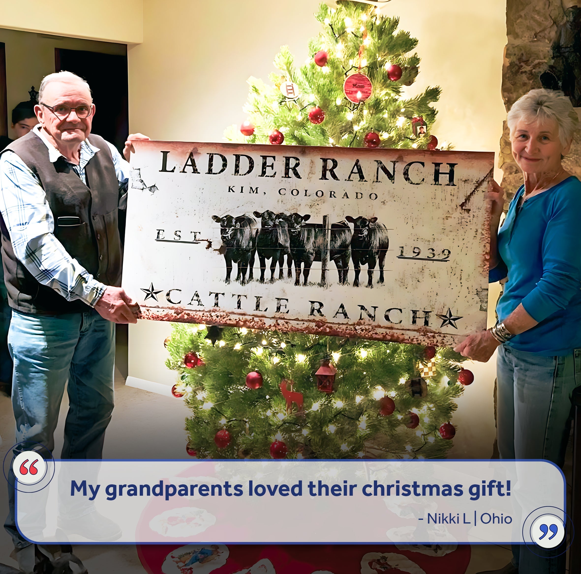 Cattle Ranch Sign IV Free Shipping on sale at MyriadMart