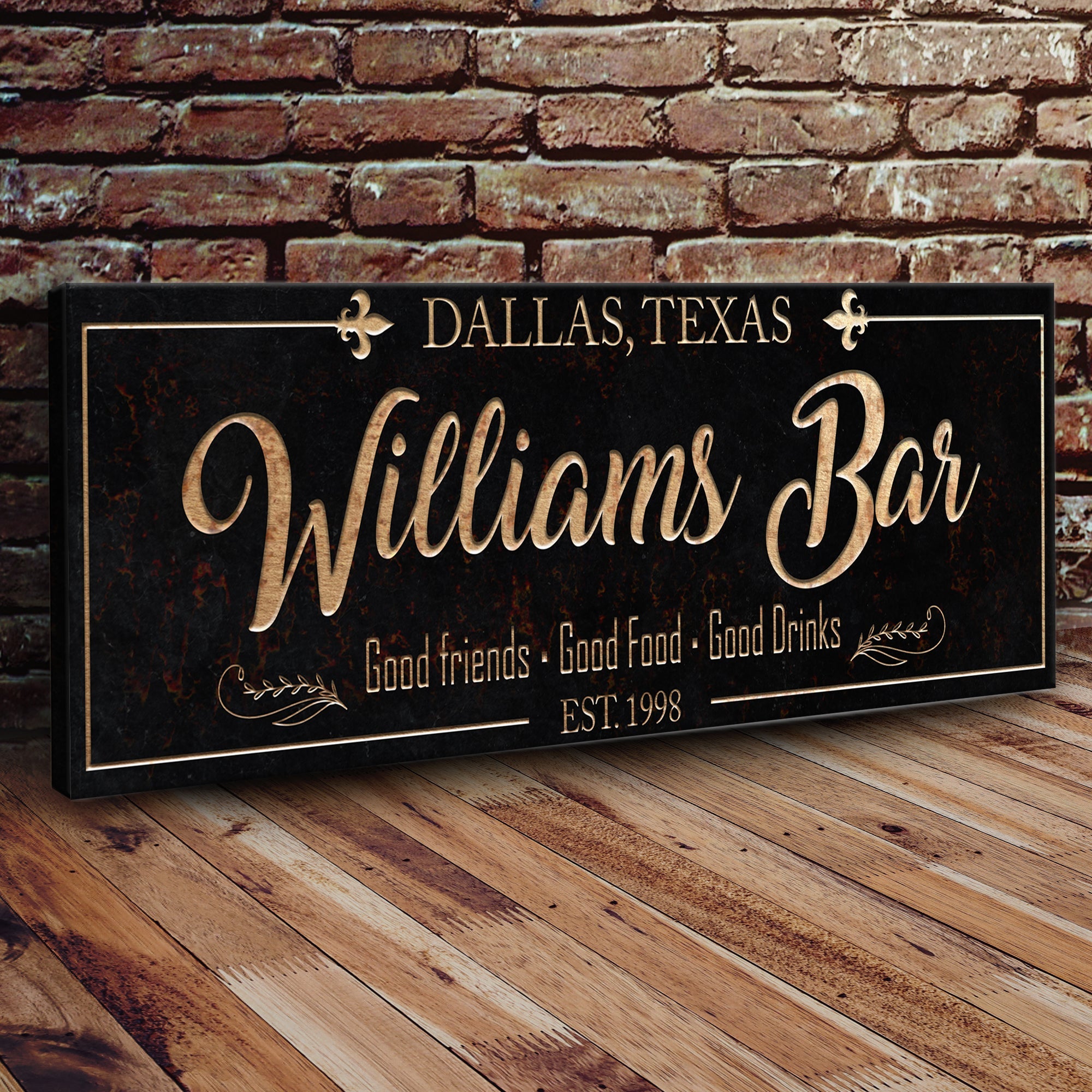 Custom Bar Sign on sale at MyriadMart