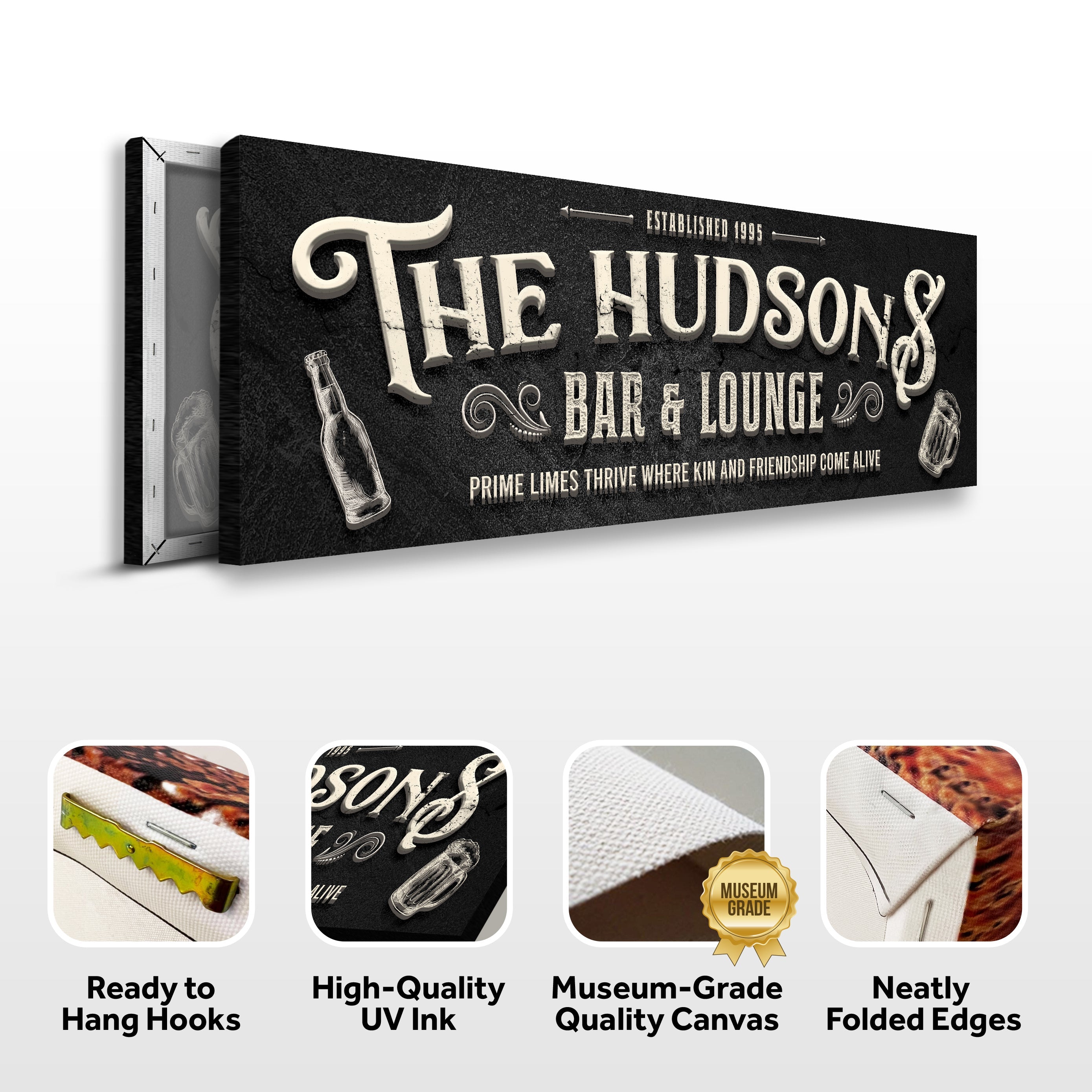 Custom Bar & Lounge Sign II on sale at MyriadMart