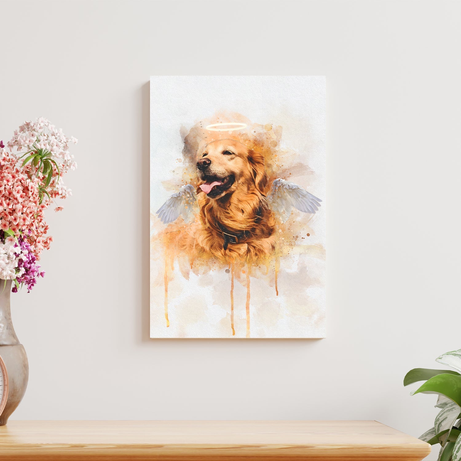 Custom Dog Watercolor Portrait on sale at MyriadMart