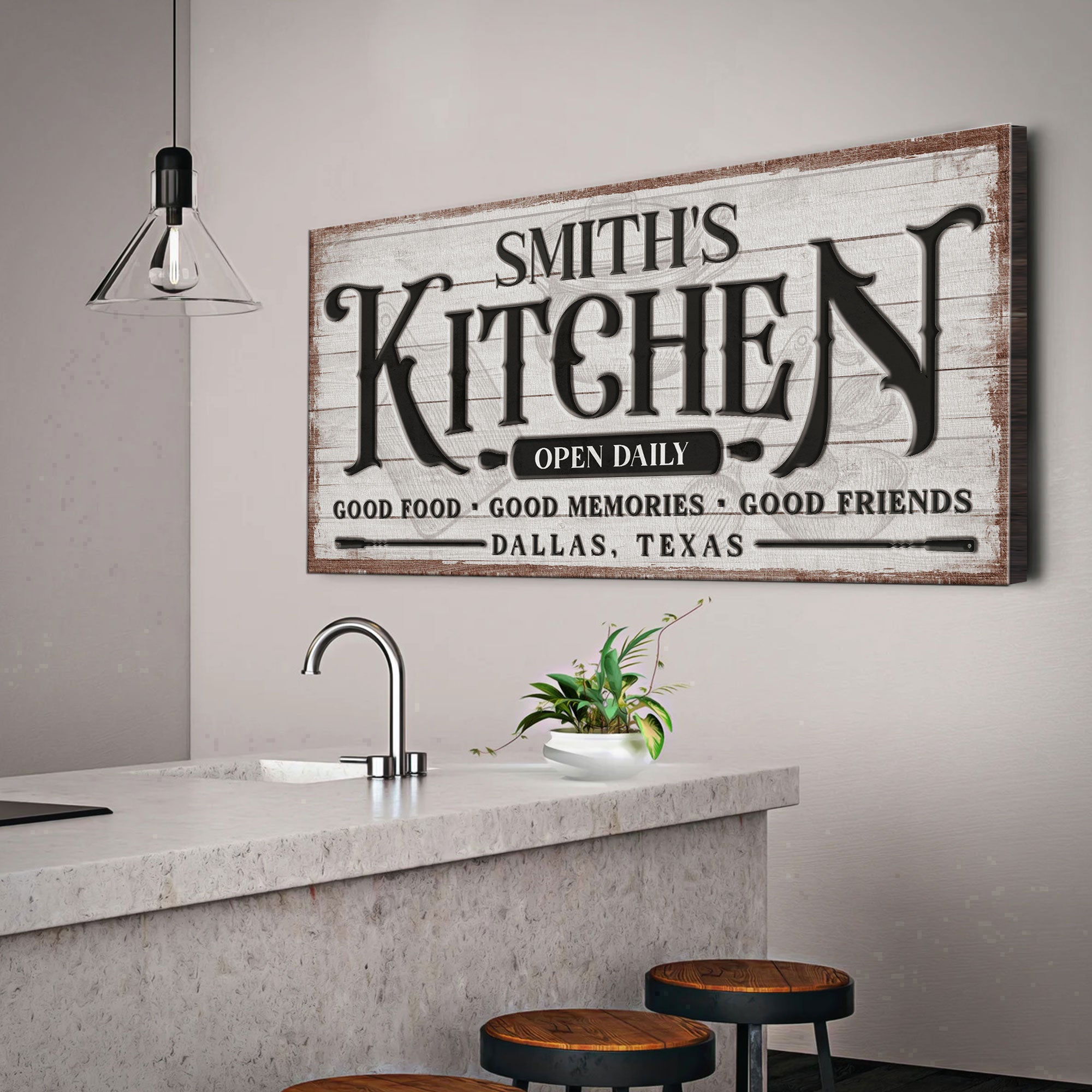 Custom Kitchen Sign on sale at MyriadMart