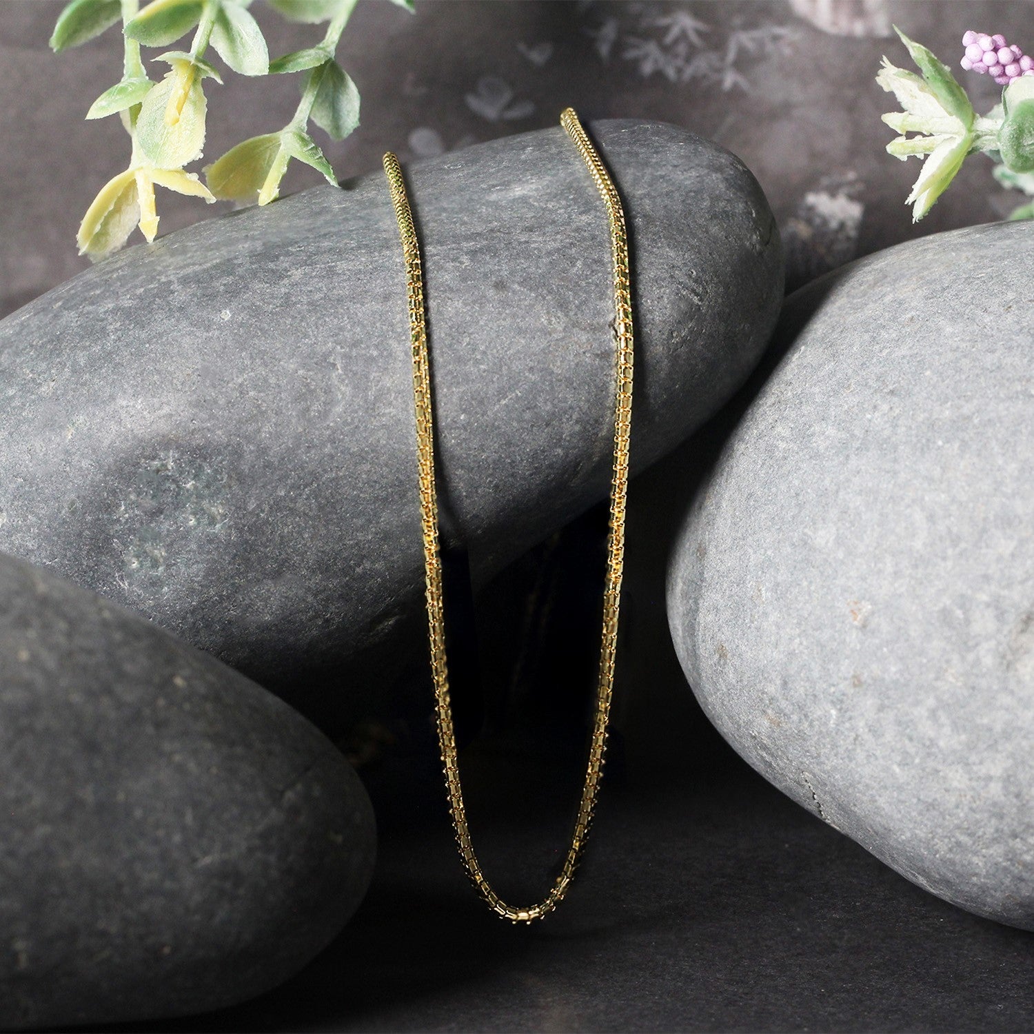 14k Yellow Gold Ice Chain 1.3mm on sale at MyriadMart