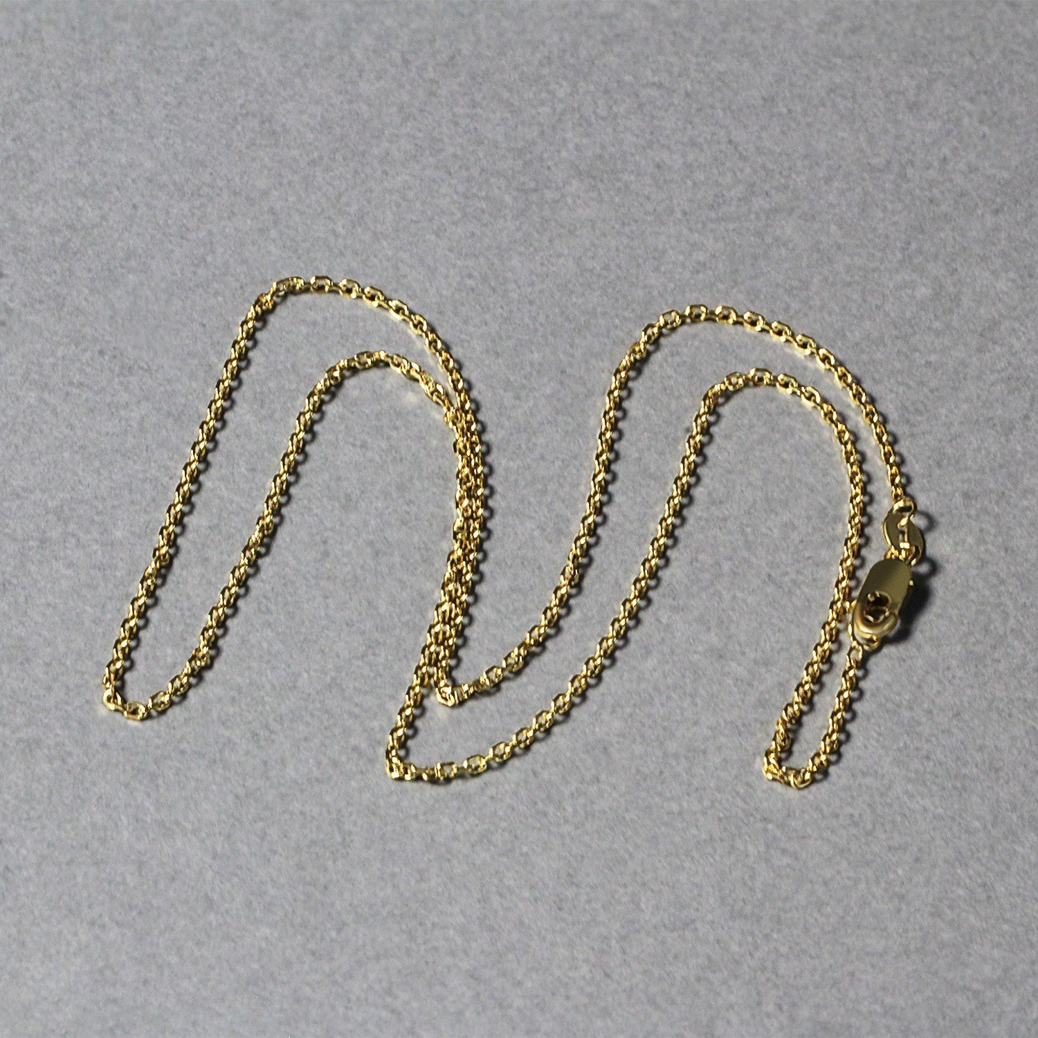 14k Yellow Gold Diamond Cut Cable Link Chain 1.4mm on sale at MyriadMart