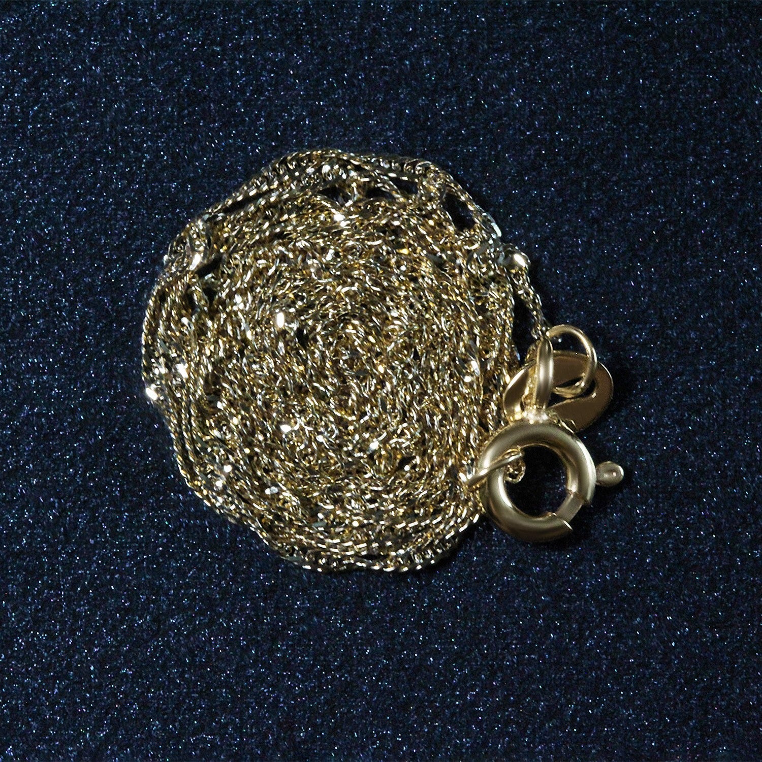 14k Yellow Gold Singapore Chain 1.0mm on sale at MyriadMart