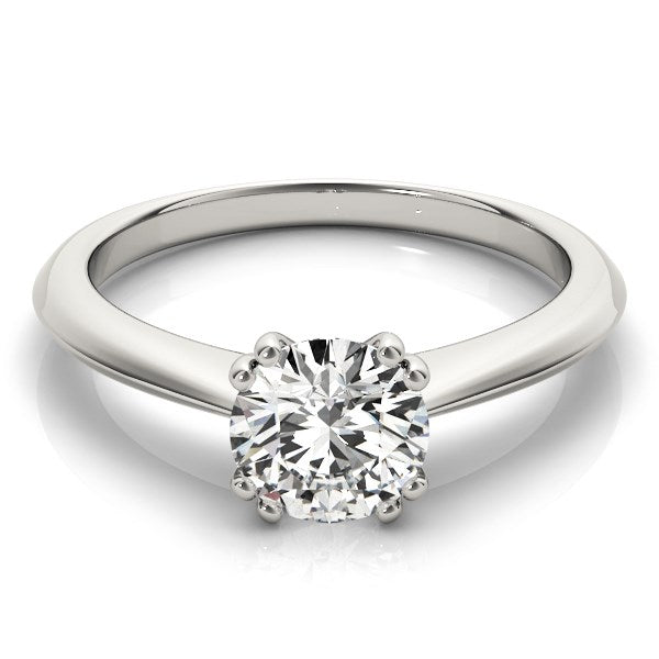 14k White Gold Double Prong Set Solitaire Diamond Engagement Ring 1 cttw on sale at MyriadMart