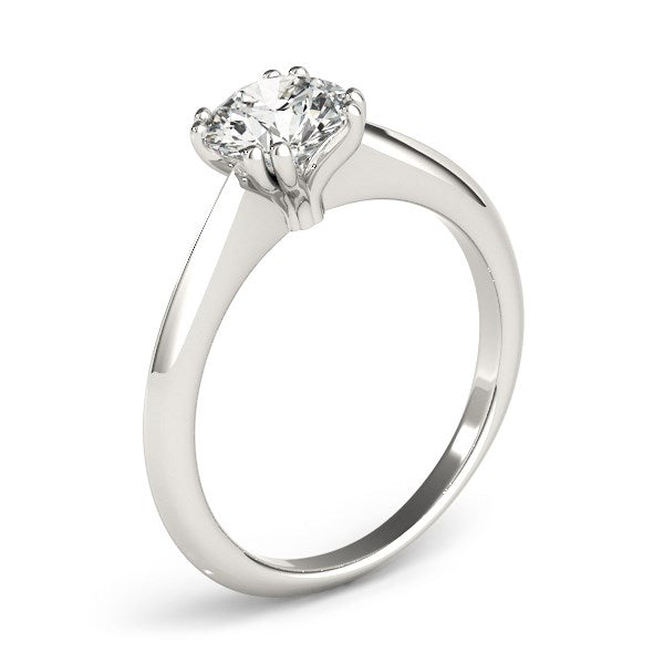 14k White Gold Double Prong Set Solitaire Diamond Engagement Ring 1 cttw on sale at MyriadMart