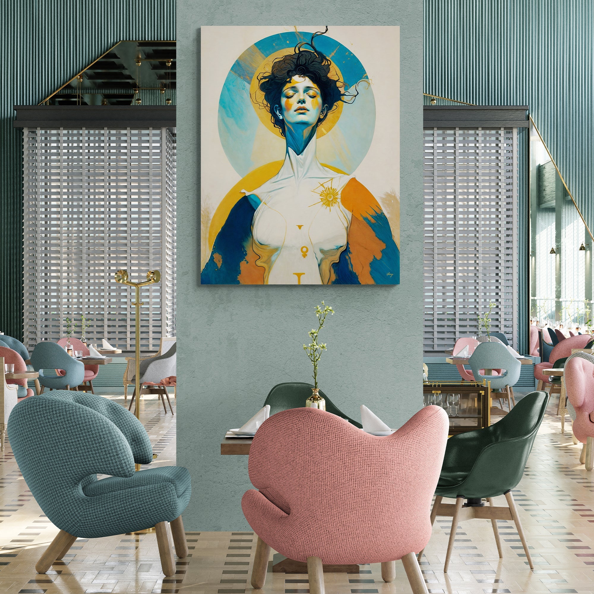 Canvas Print: "Divine Hypnosis" on sale at MyriadMart