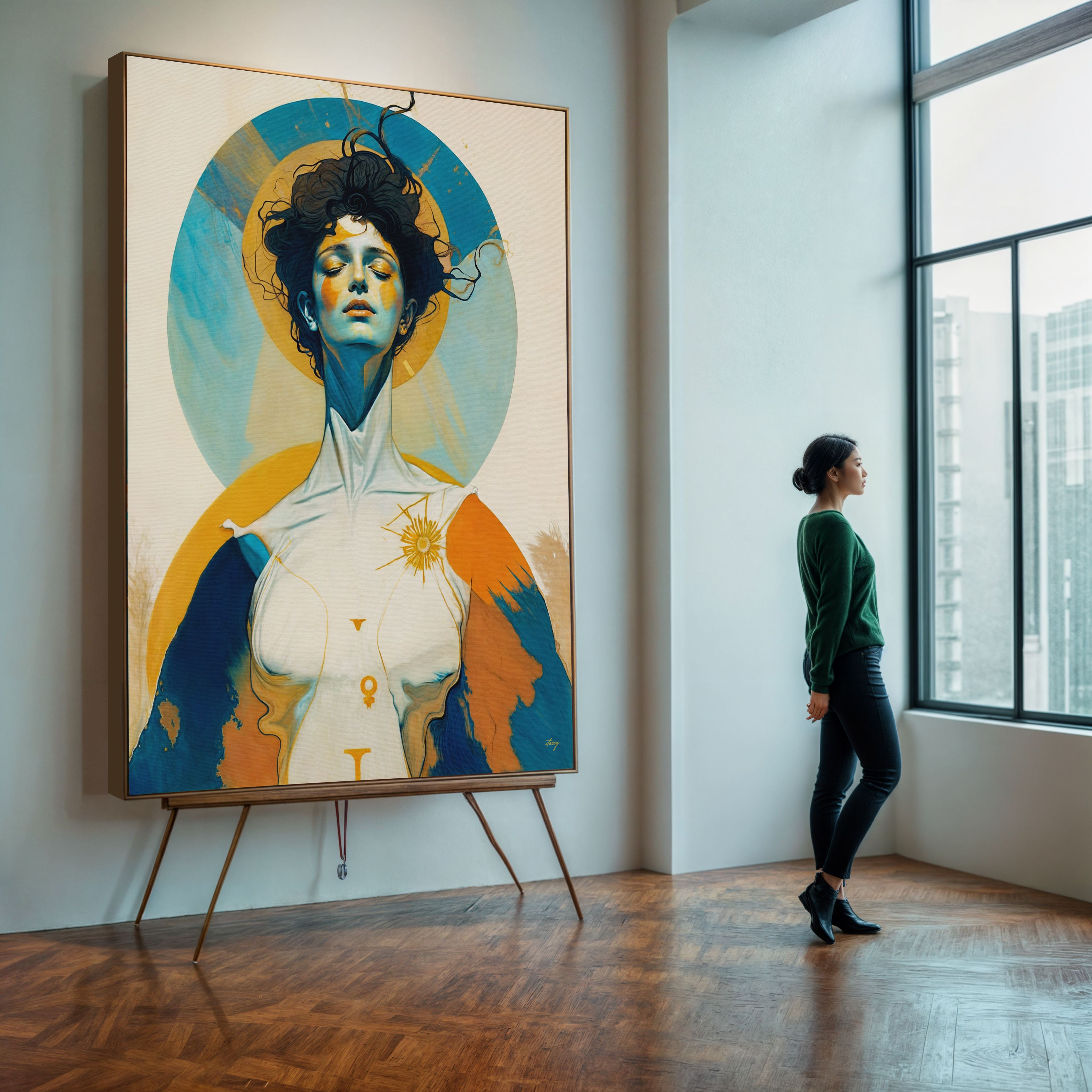 Canvas Print: "Divine Hypnosis" on sale at MyriadMart