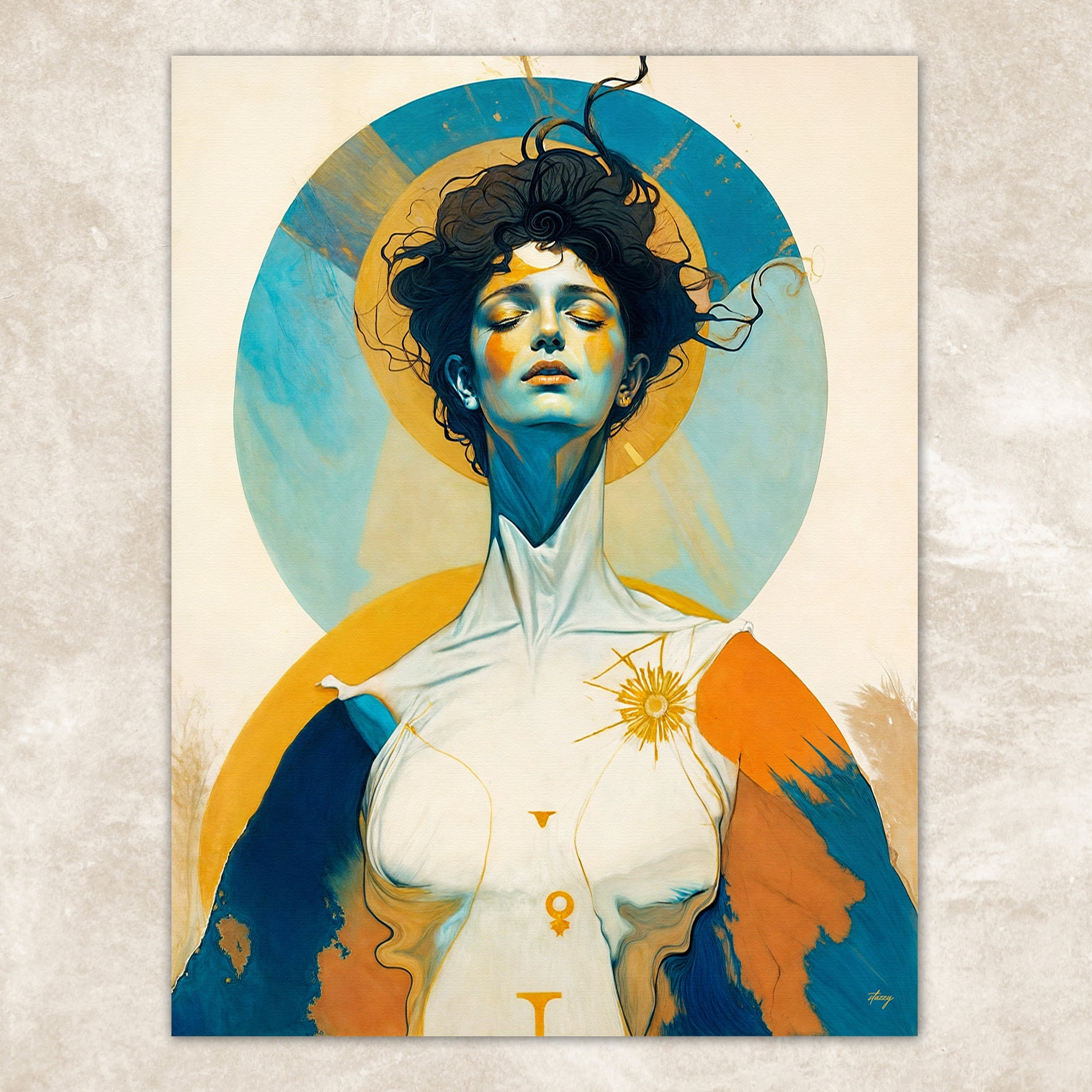 Canvas Print: "Divine Hypnosis" on sale at MyriadMart