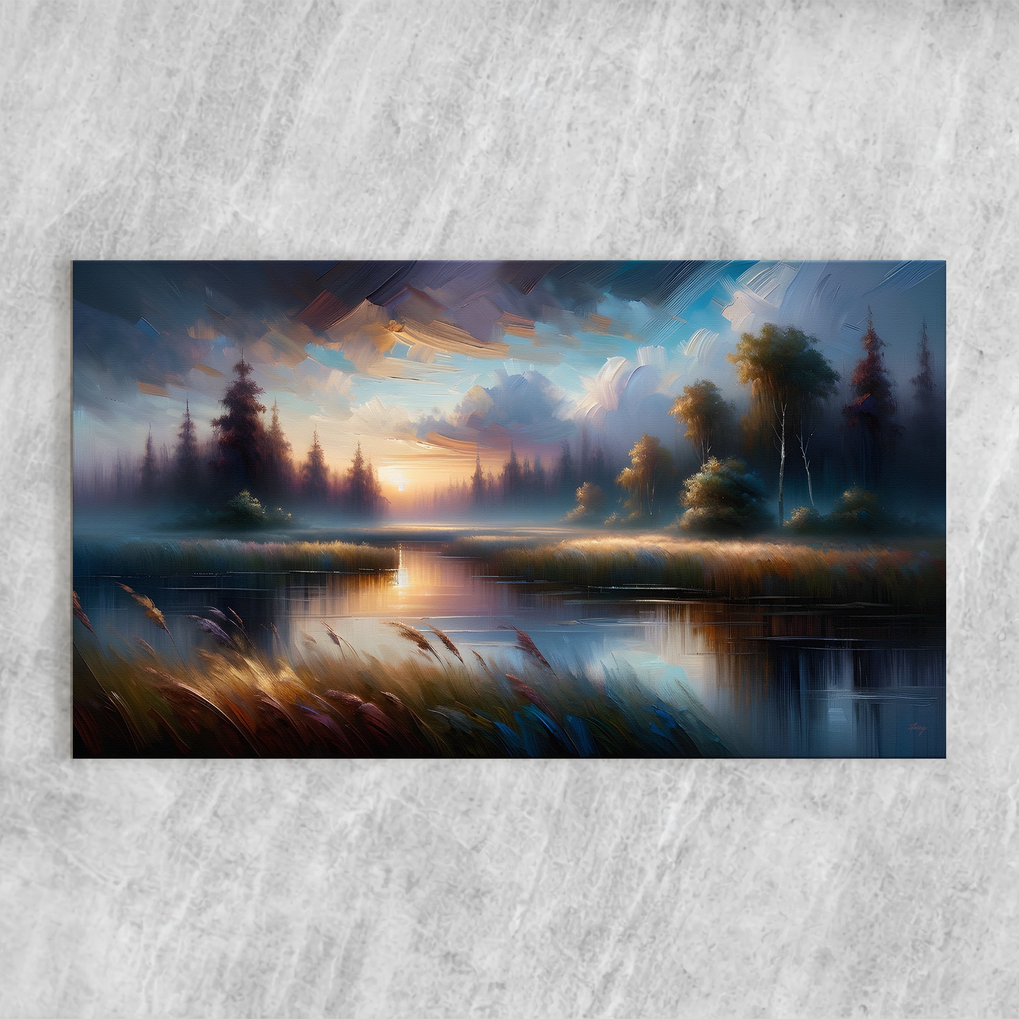 Canvas Print: "Dreaming Dusk" on sale at MyriadMart
