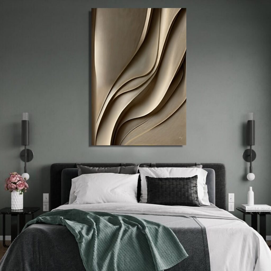 Canvas Print: "Drifted Elegance" on sale at MyriadMart