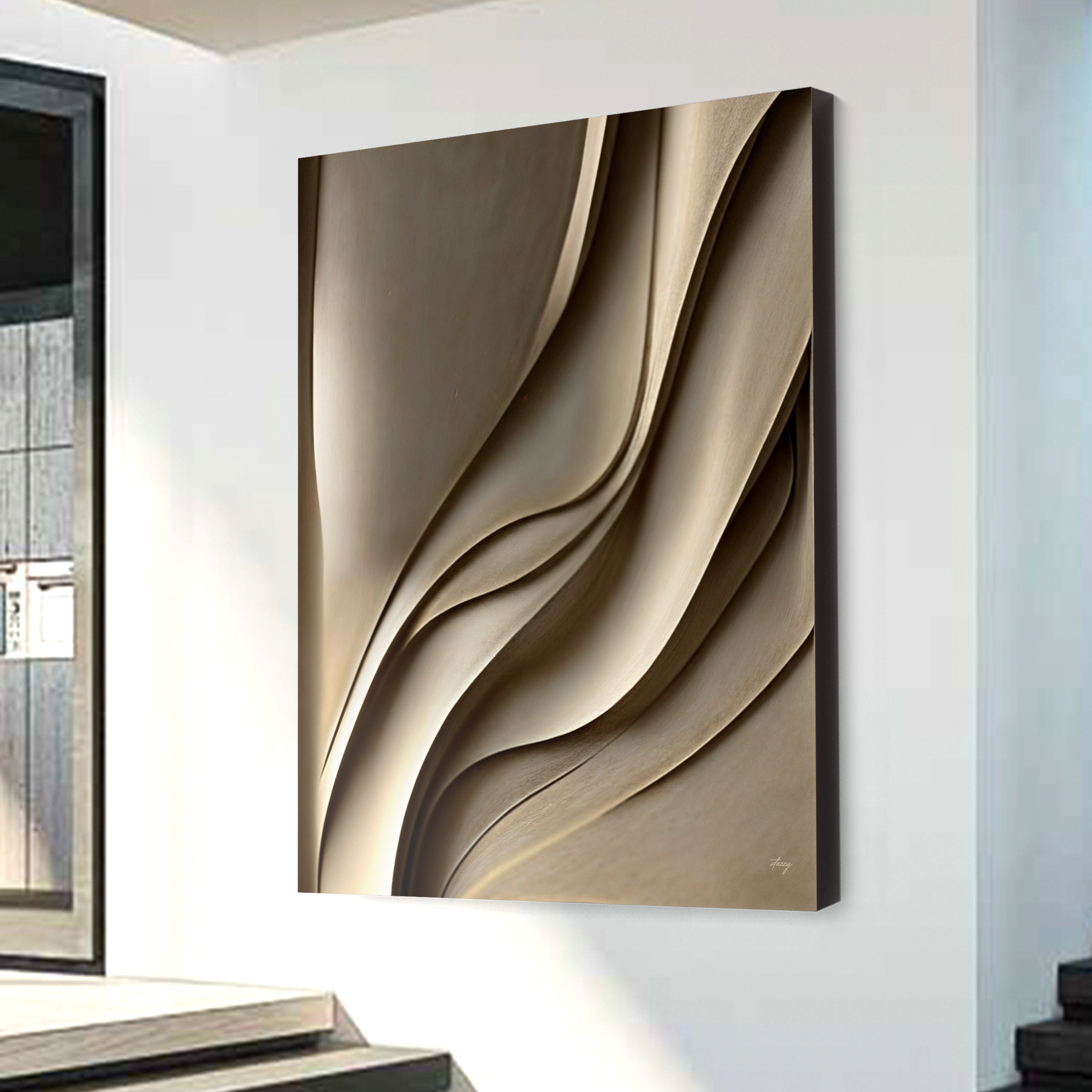 Canvas Print: "Drifted Elegance" on sale at MyriadMart