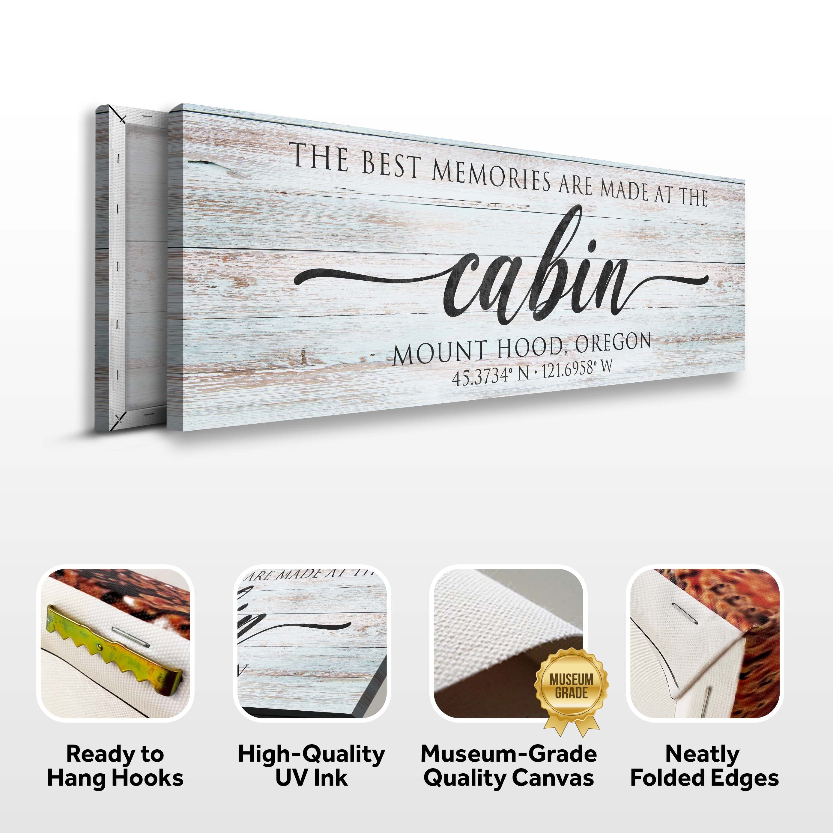 Best Memories Are Made At The Cabin Sign II on sale at MyriadMart