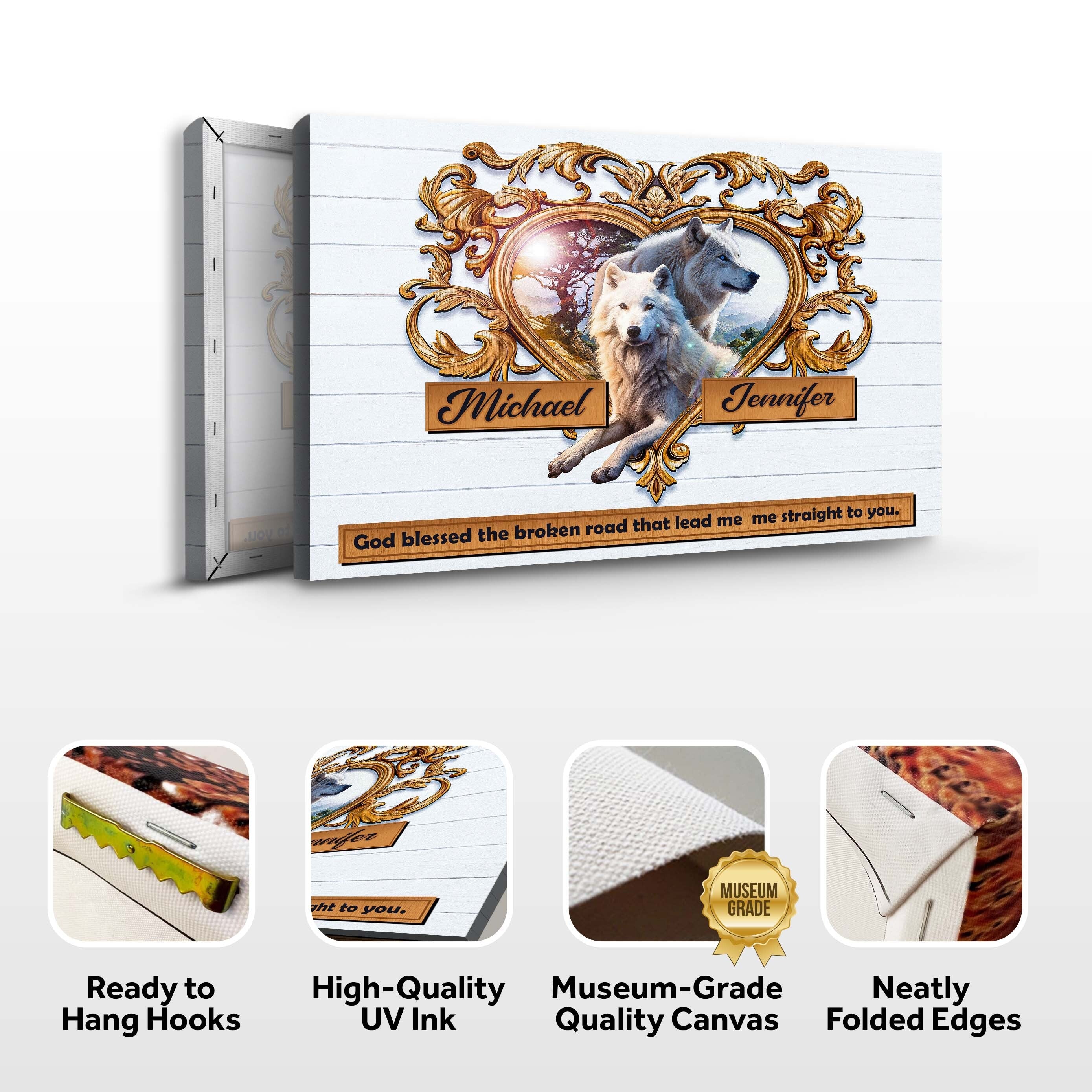 Couple Wolves Sign VI on sale at MyriadMart