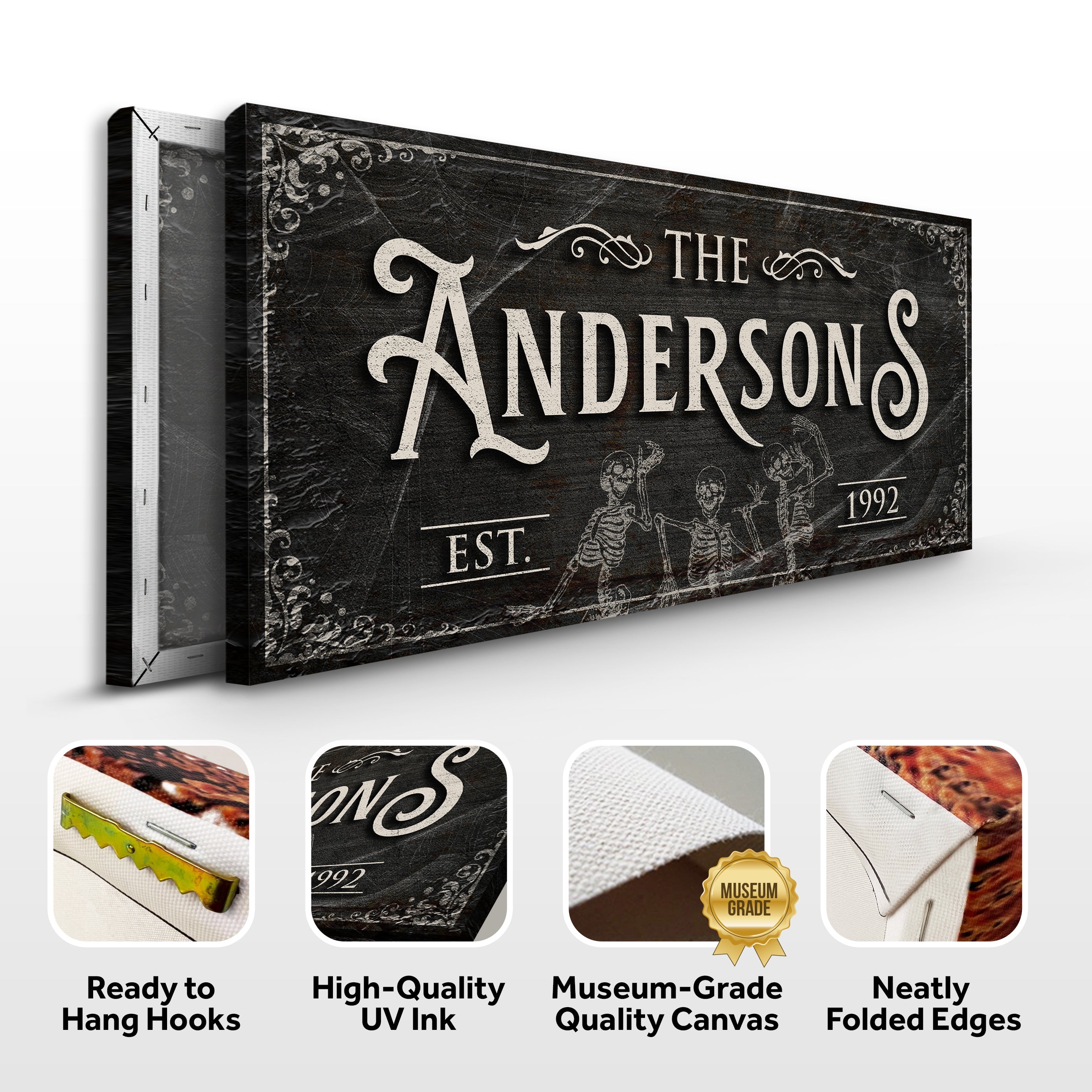 Gothic Family Sign IV on sale at MyriadMart