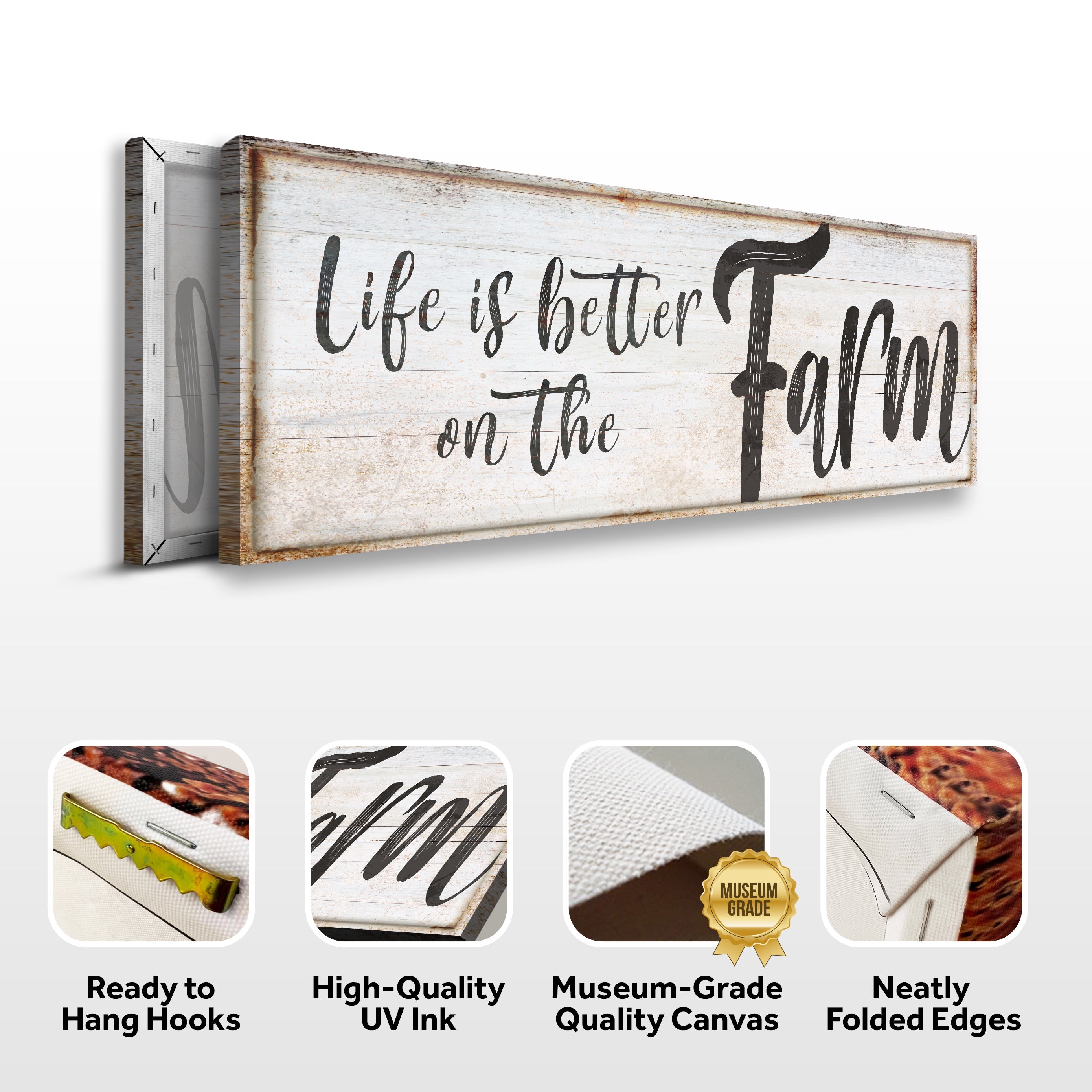 Life Is Better On The Farm Sign VIII on sale at MyriadMart