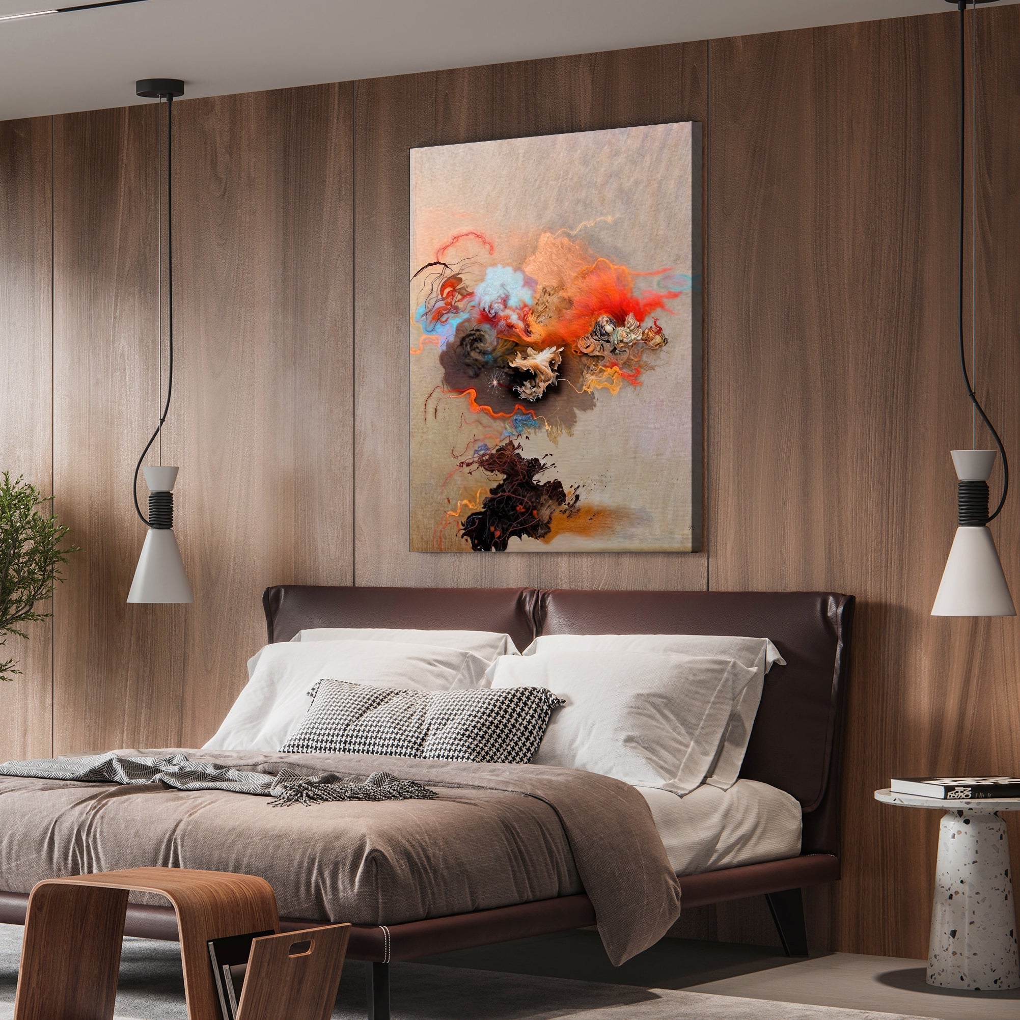 Canvas Print: "Ethereal Unfolding II" on sale at MyriadMart