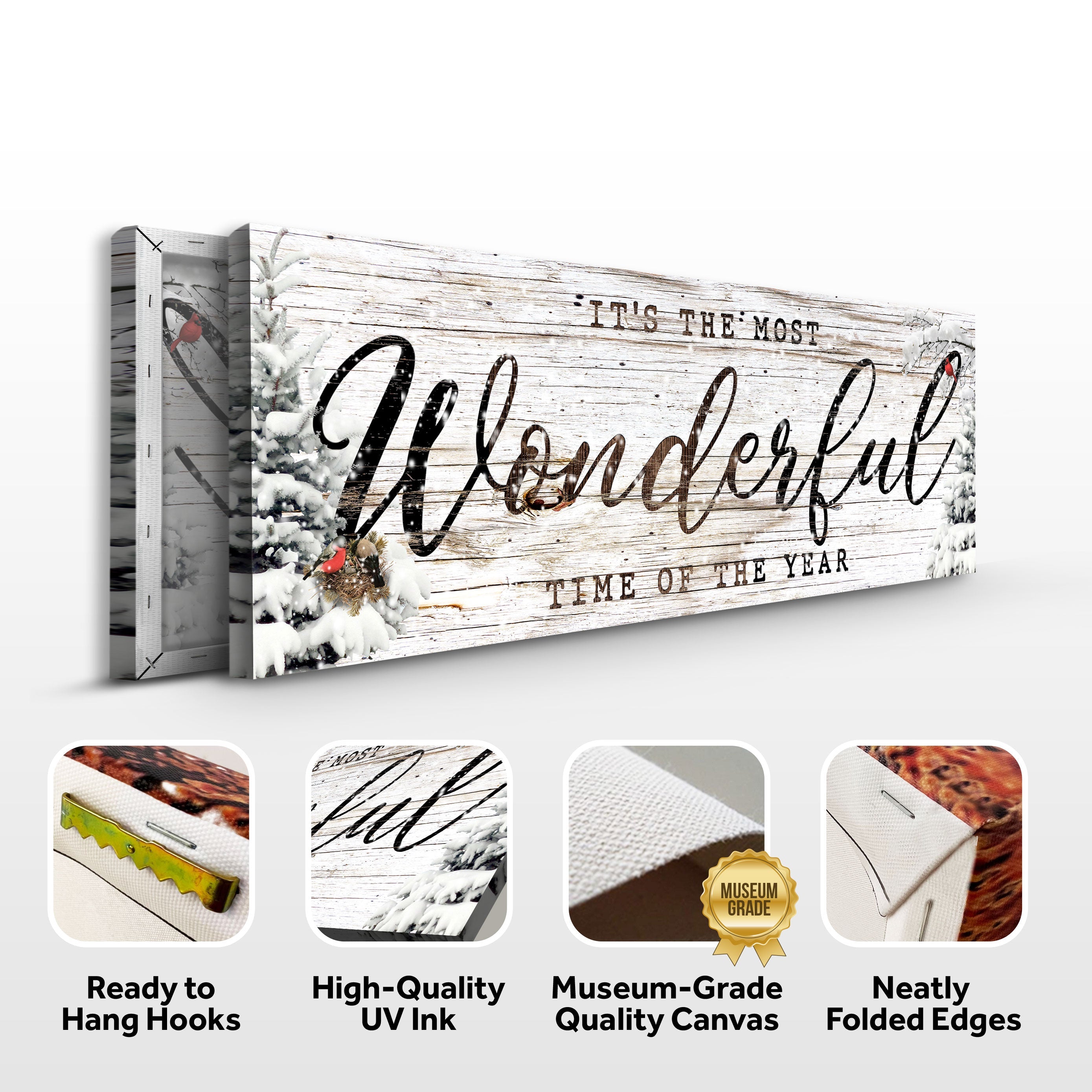 It's the most Wonderful Time of the Year Christmas Sign V on sale at MyriadMart