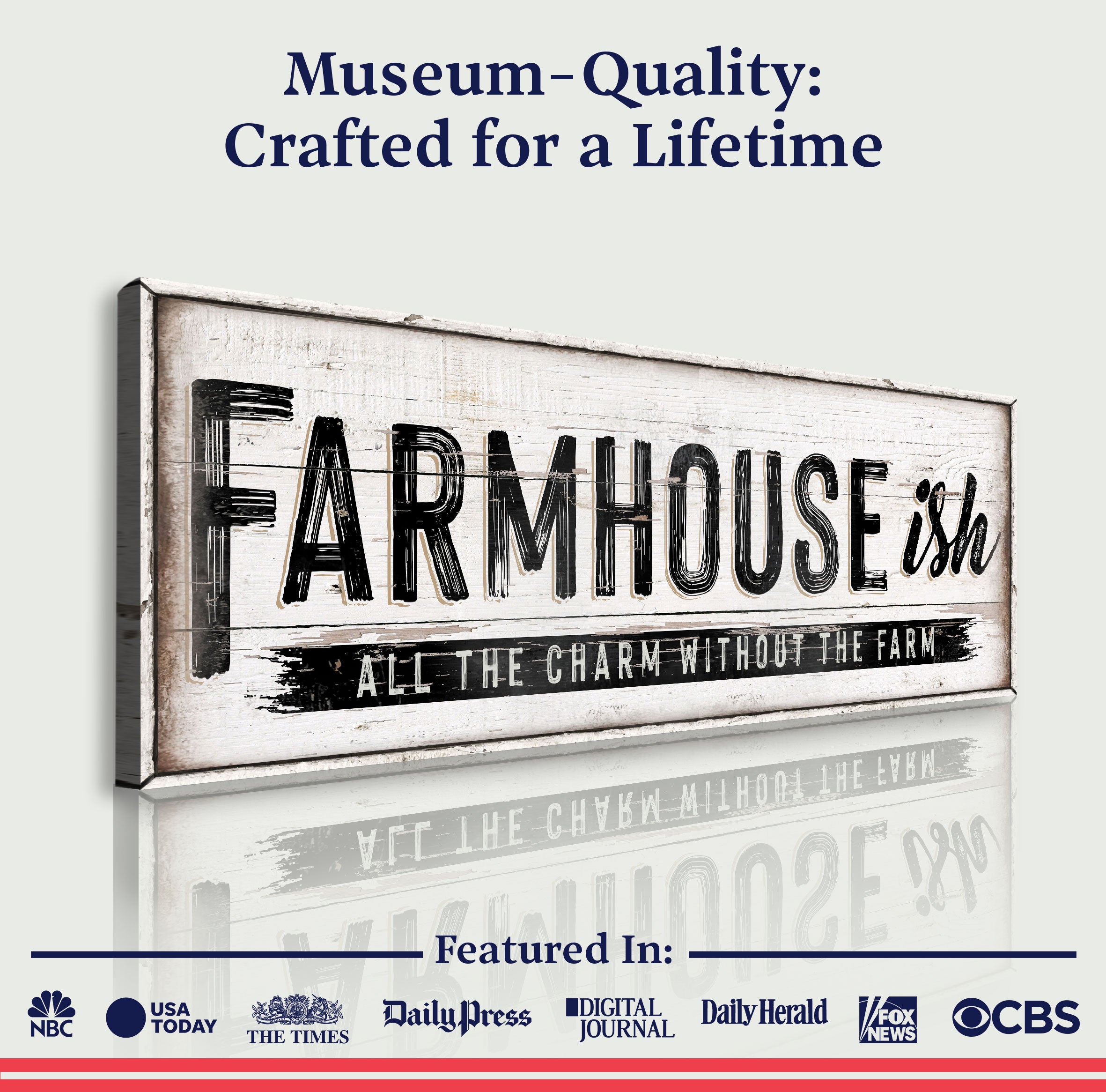 Farmhouse-Ish Sign VI on sale at MyriadMart
