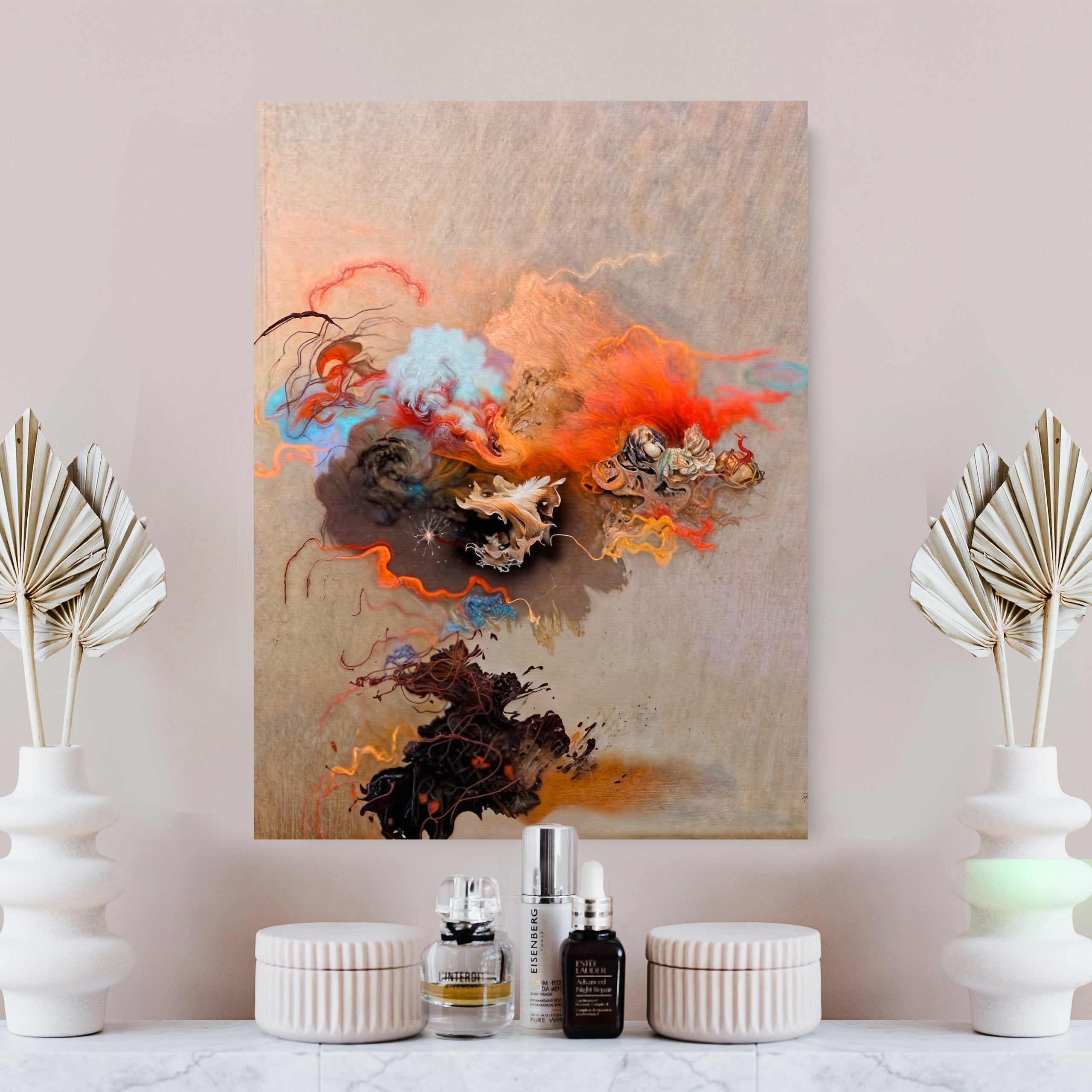 Canvas Print: "Ethereal Unfolding II" on sale at MyriadMart