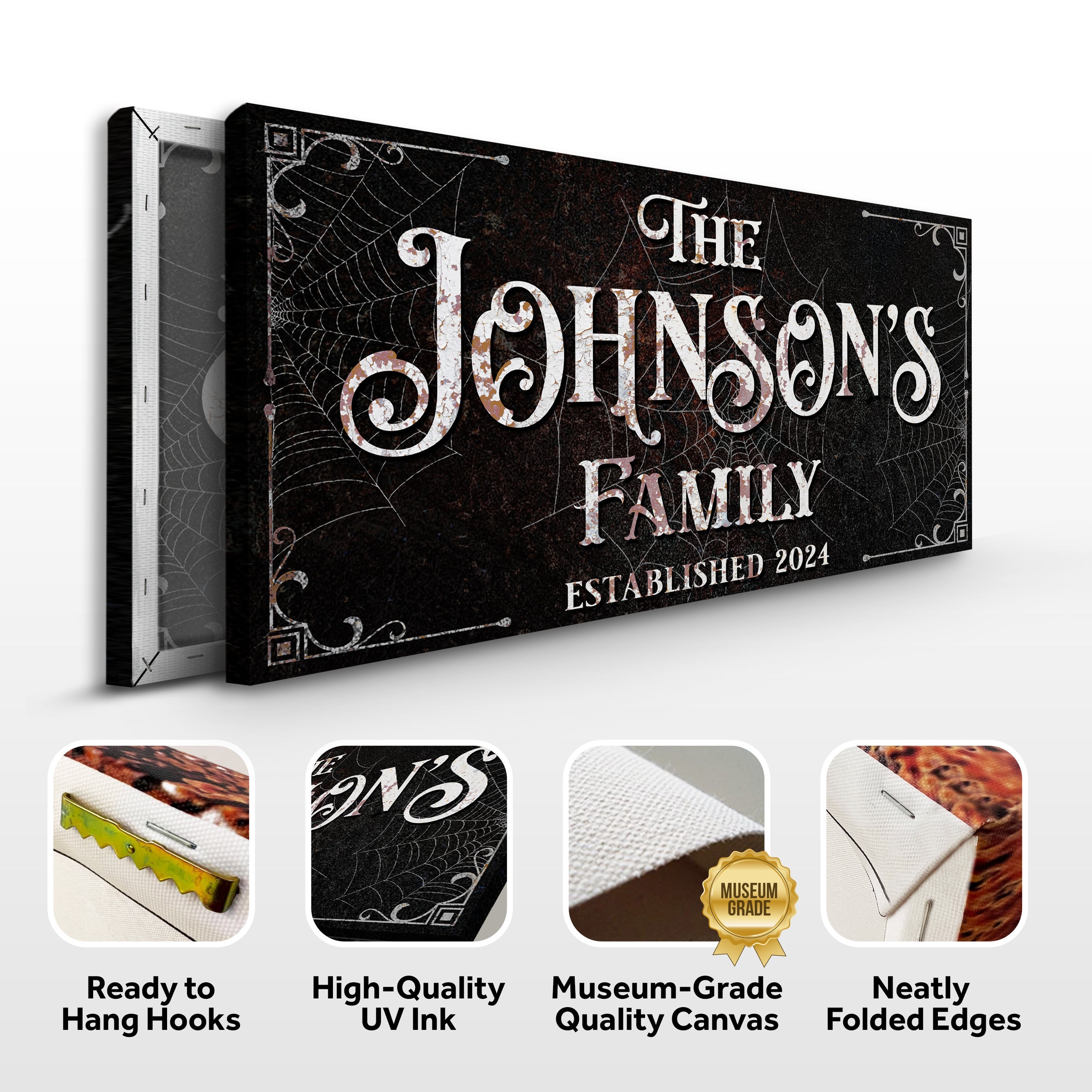 Personalized Gothic Sign on sale at MyriadMart